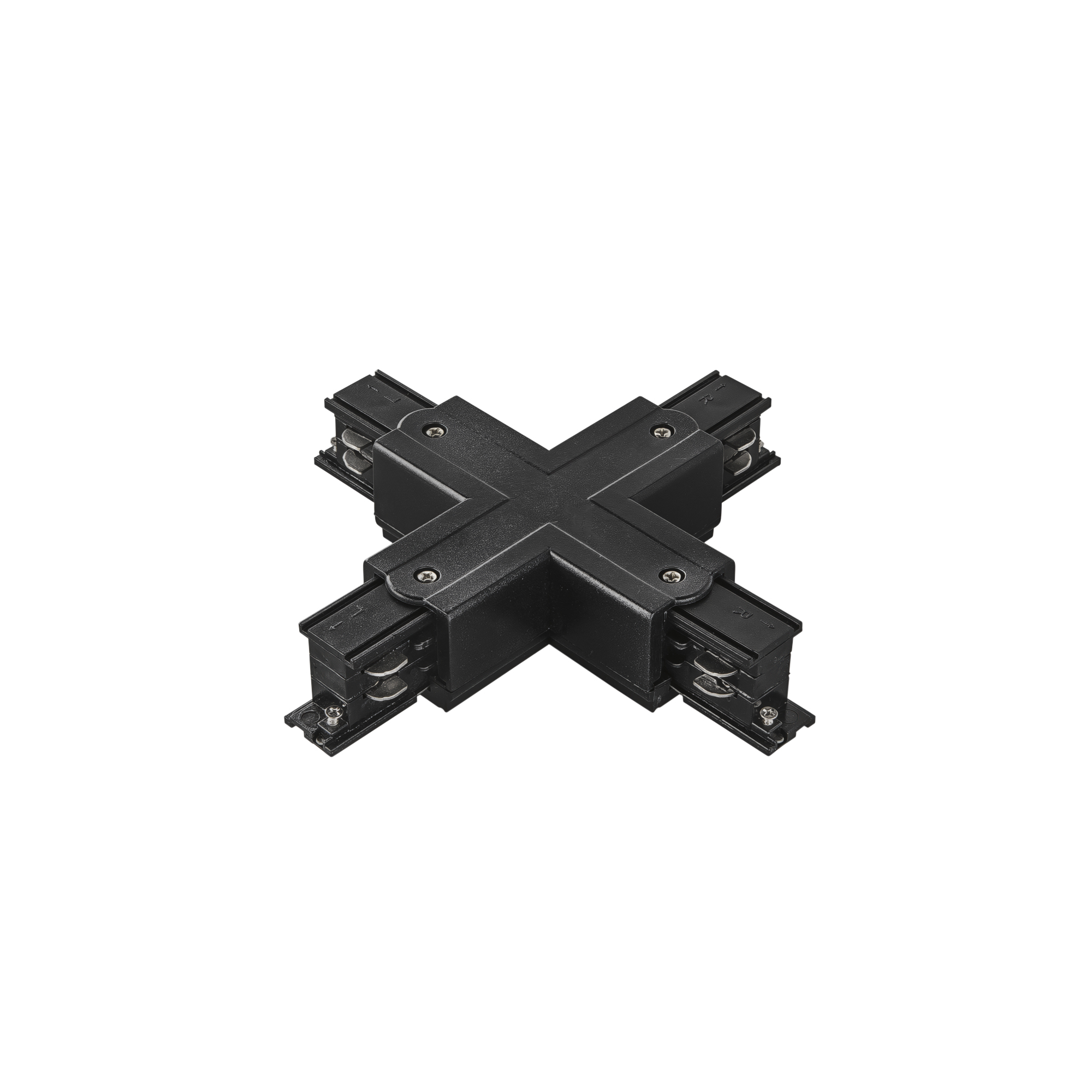 Cross connector for black RAIL track - Intec