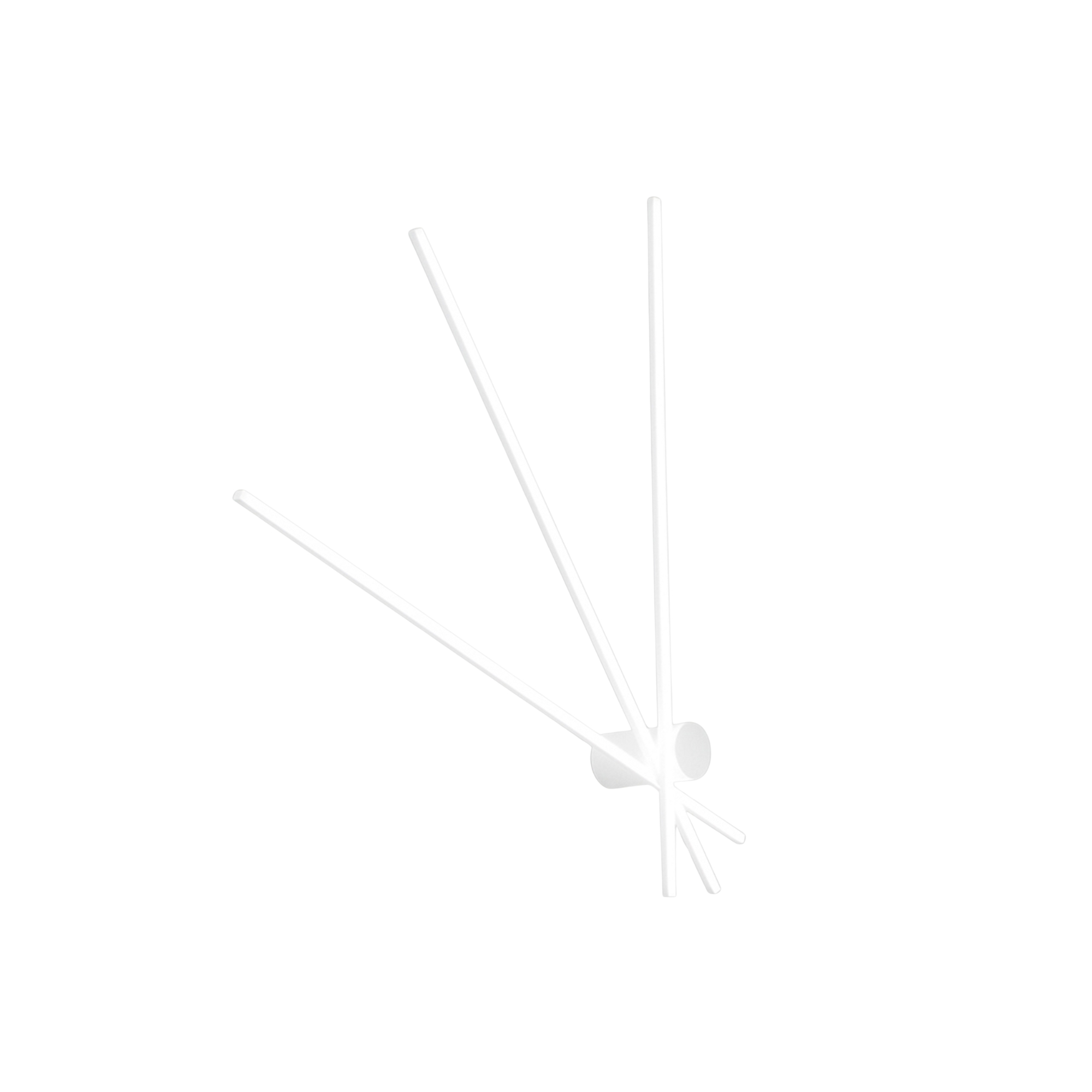 SHANGHAI LED ceiling light with 3 light points in white aluminium, 3000K (warm light) - Luce Ambiente e Design