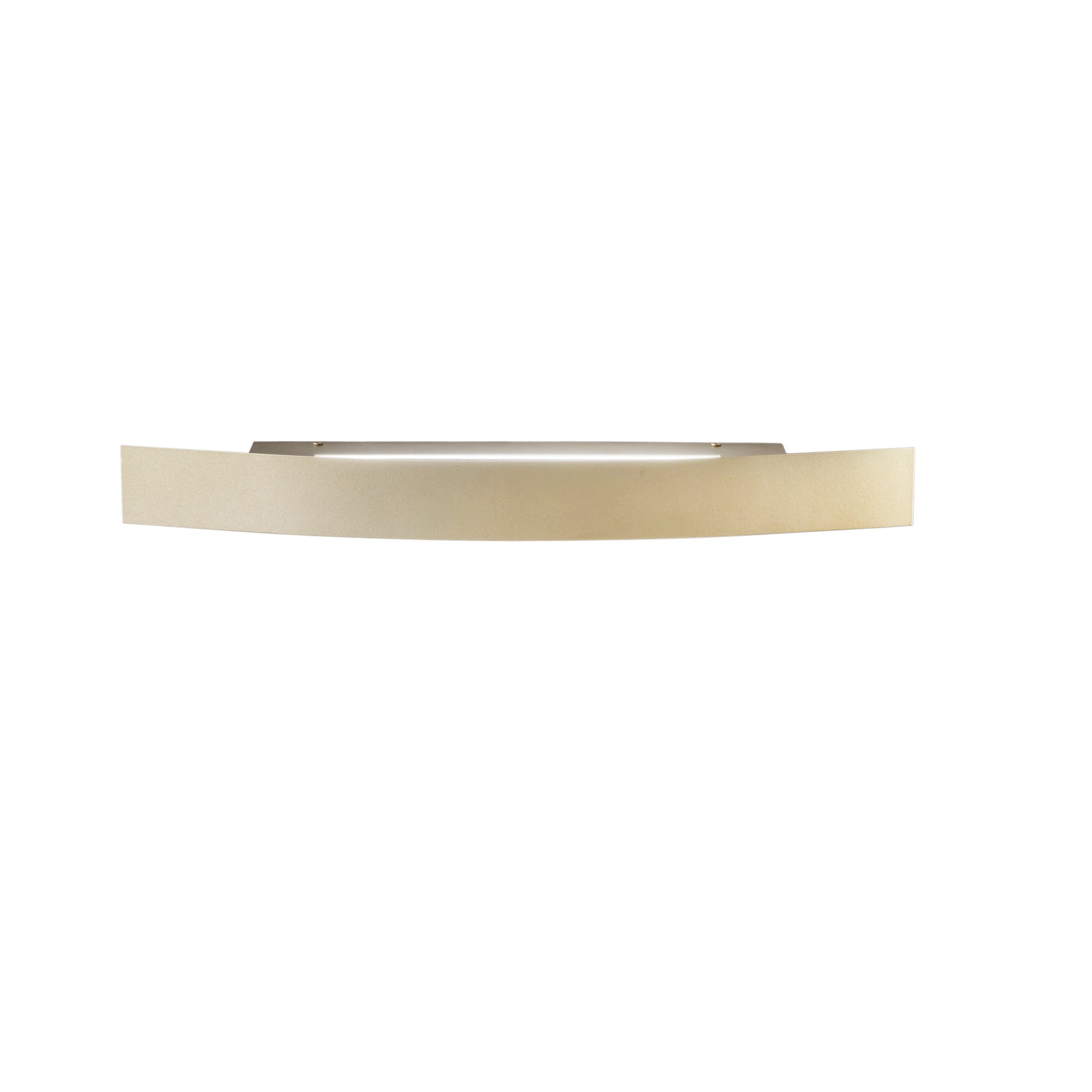 LED SPOILER wall light in gold metal, up-and-down light, CCT - Luce Ambiente e Design