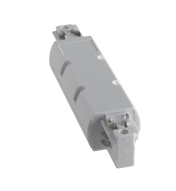 Linear connector for white three-phase system tracks - Intec