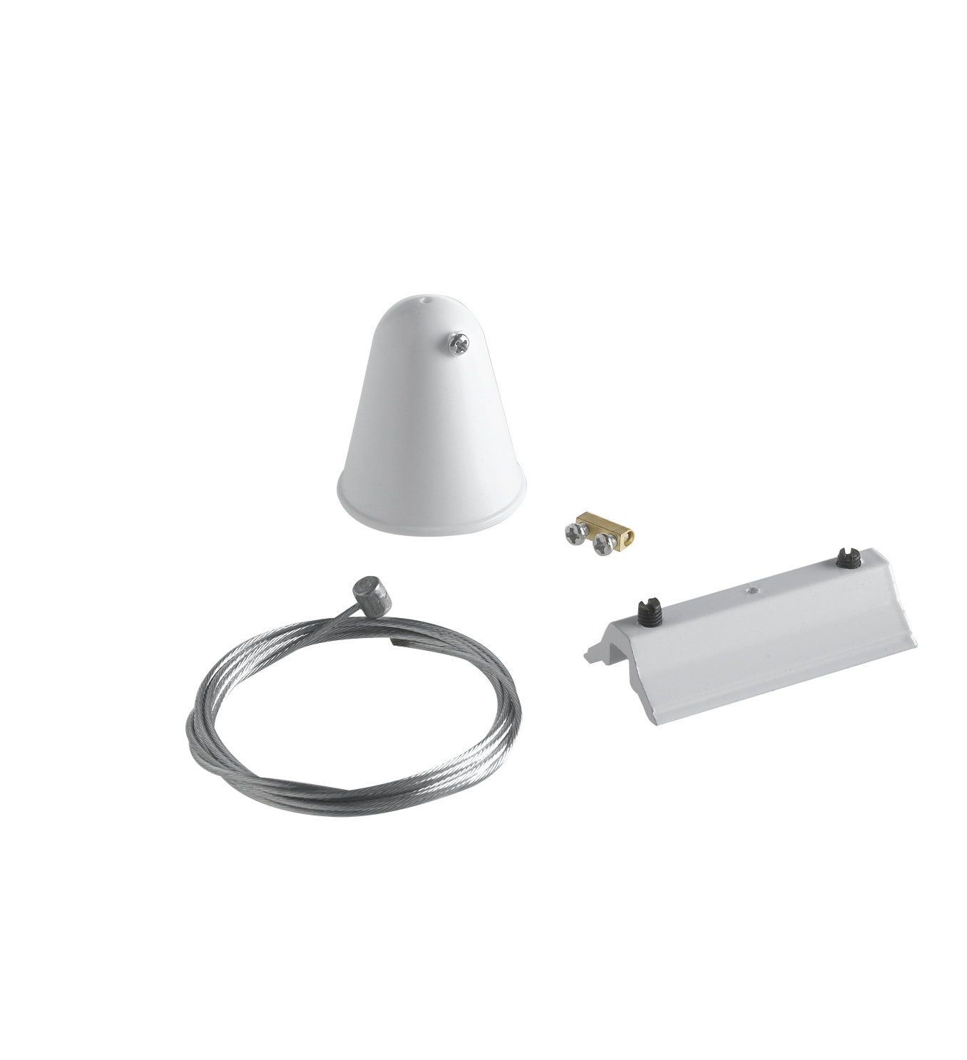 300 cm suspension system for white rails - Intec