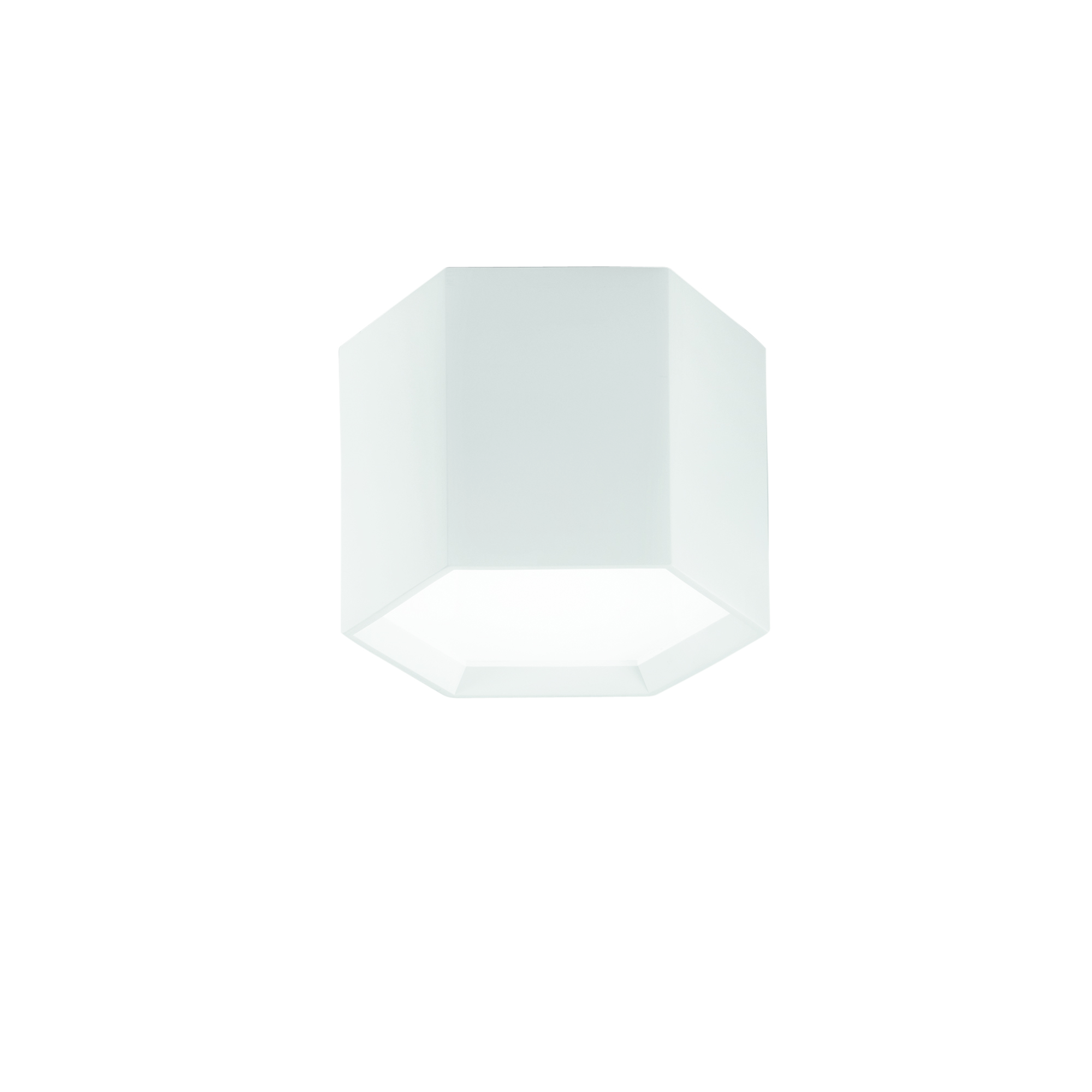 VORTEX LED ceiling light in paintable white plaster, CCT - Luce Ambiente e Design