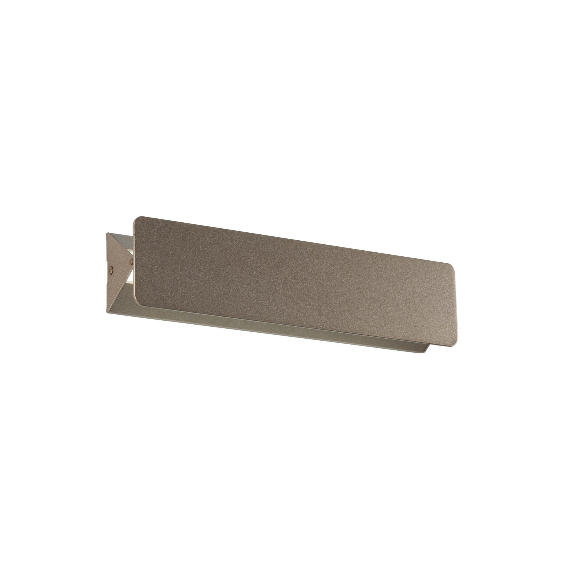 LED AILERON wall light in bronze aluminium with adjustable diffuser - Luce Ambiente e Design