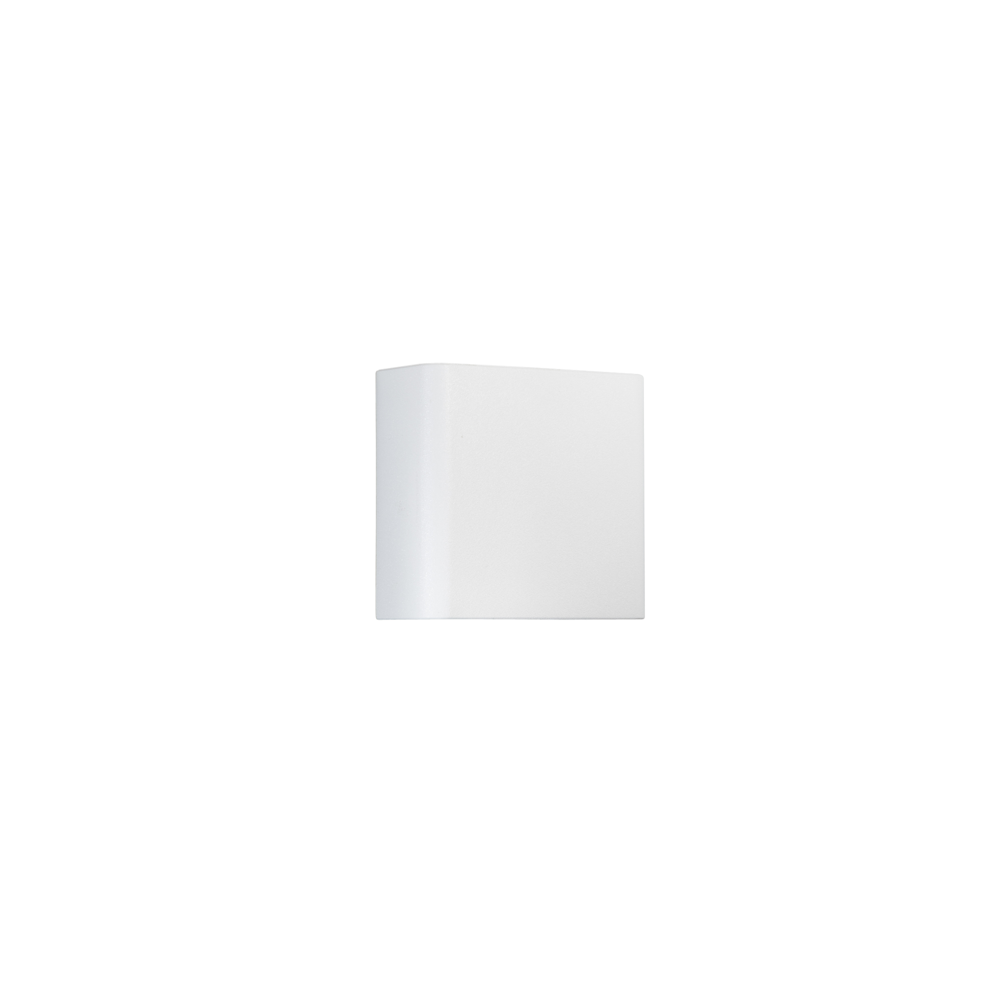 KLEIN white outdoor LED wall light with dual-emission light 2x1W 10 cm - Intec