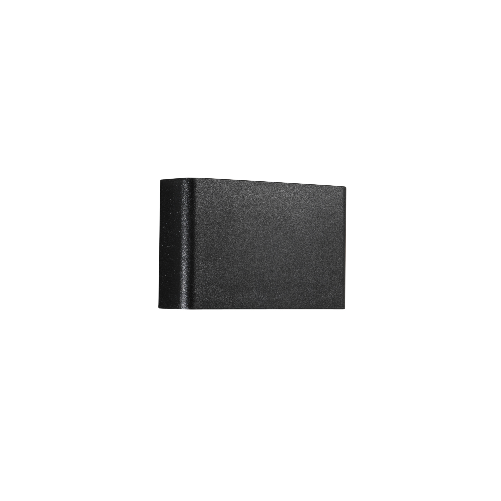 KLEIN outdoor black LED wall light with dual-emission light 6W CCT - Intec