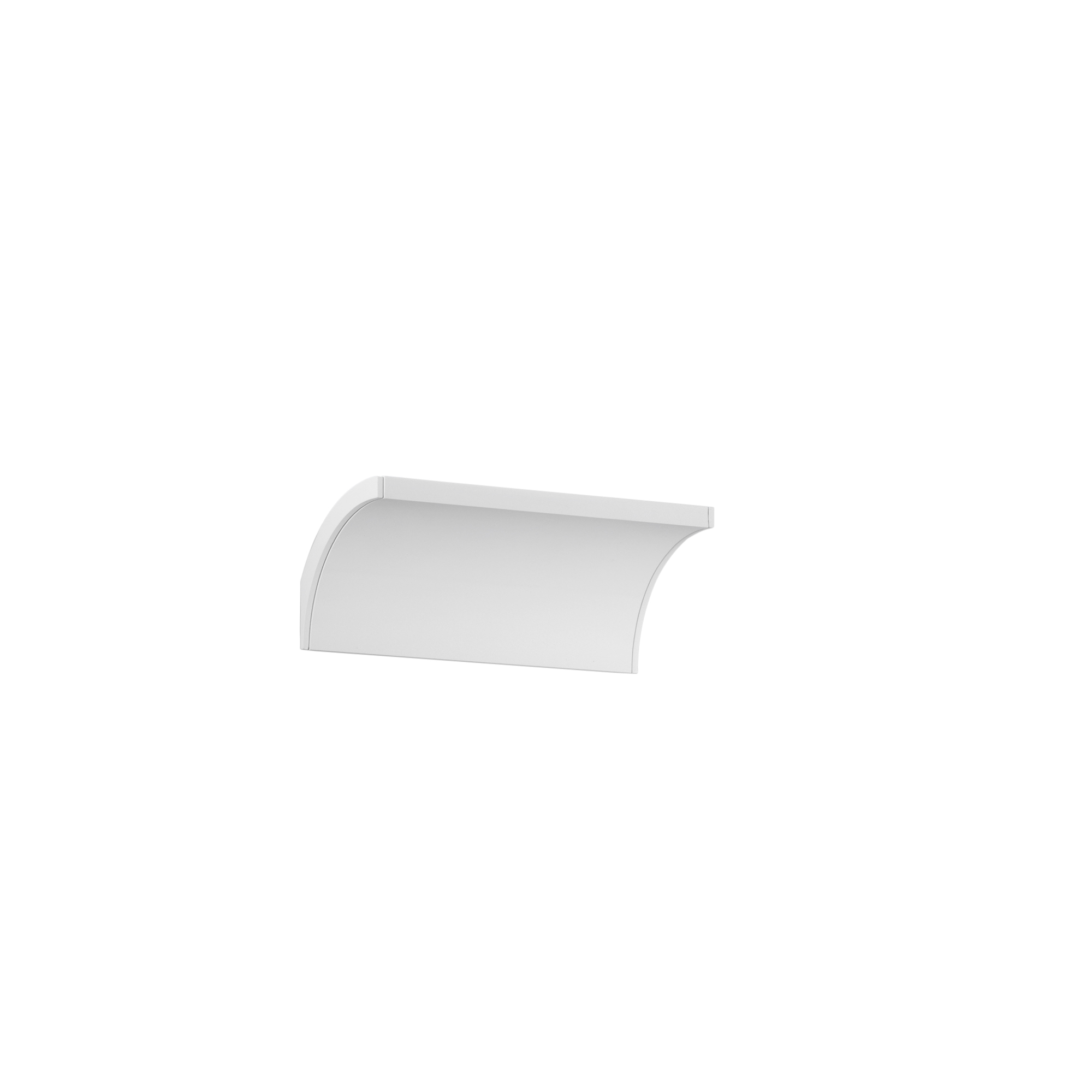 LED MUSTANG wall light in white aluminium 4000K (natural light) h 8x20 cm - Luce Ambiente e Design