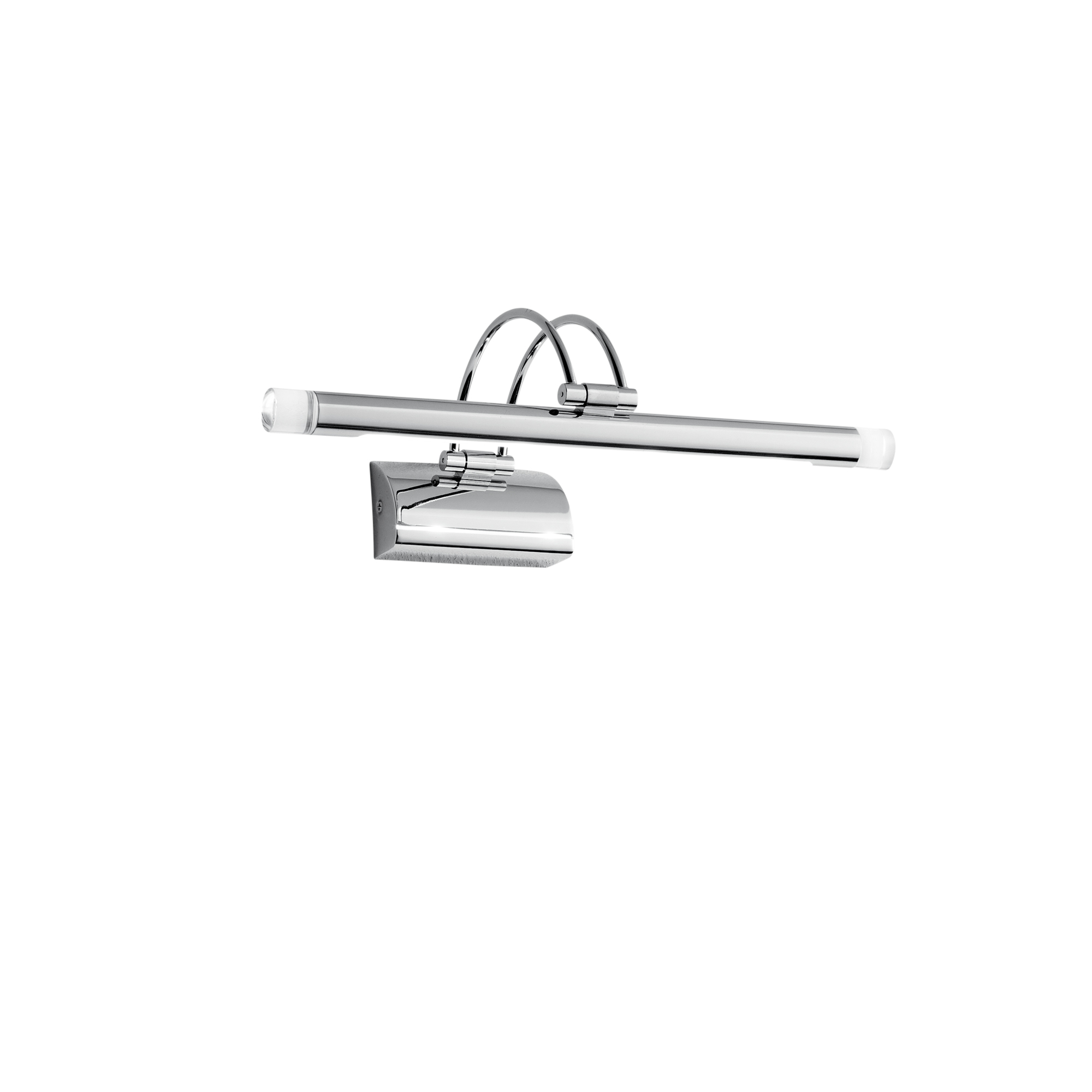 LED SIGMA wall light in chrome metal 3500K (warm light) - Luce Ambiente e Design