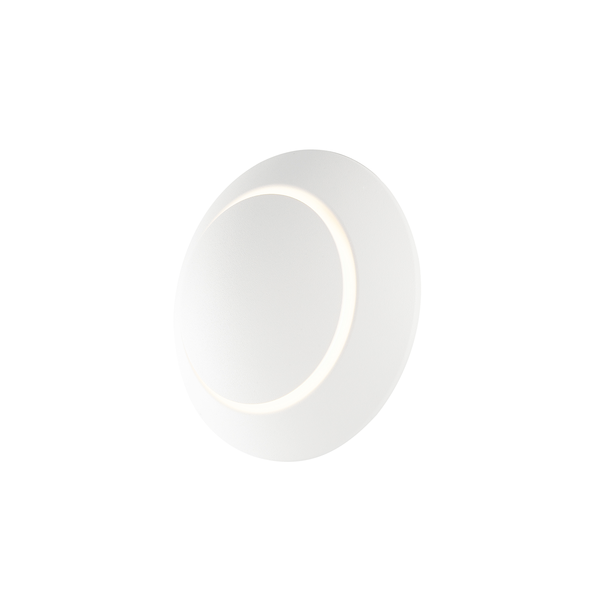 LED TWILIGHT wall light in white aluminium 3000K (warm light) - Luce Ambiente e Design