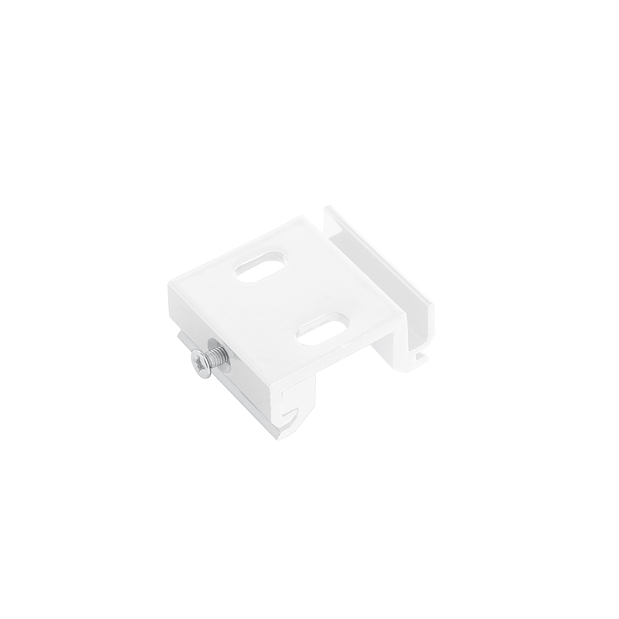 Kit 2 white bases for 6-wire DALI track - Intec