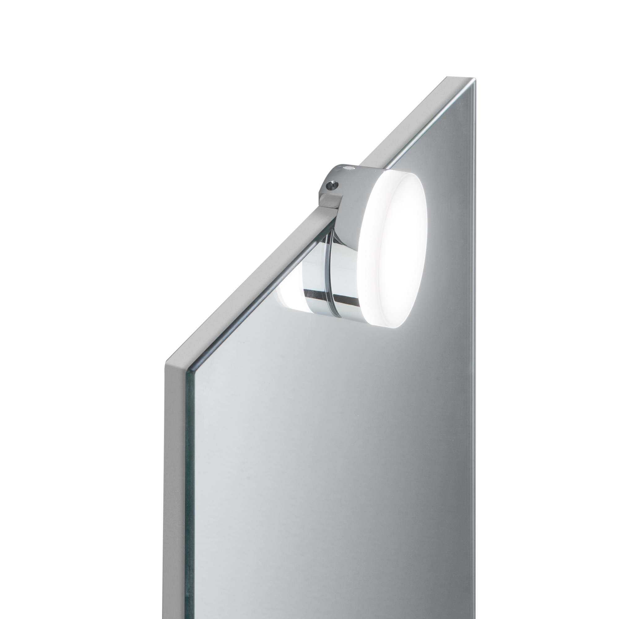DIVA round LED bathroom wall light with chrome base 4W 4000K - Intec