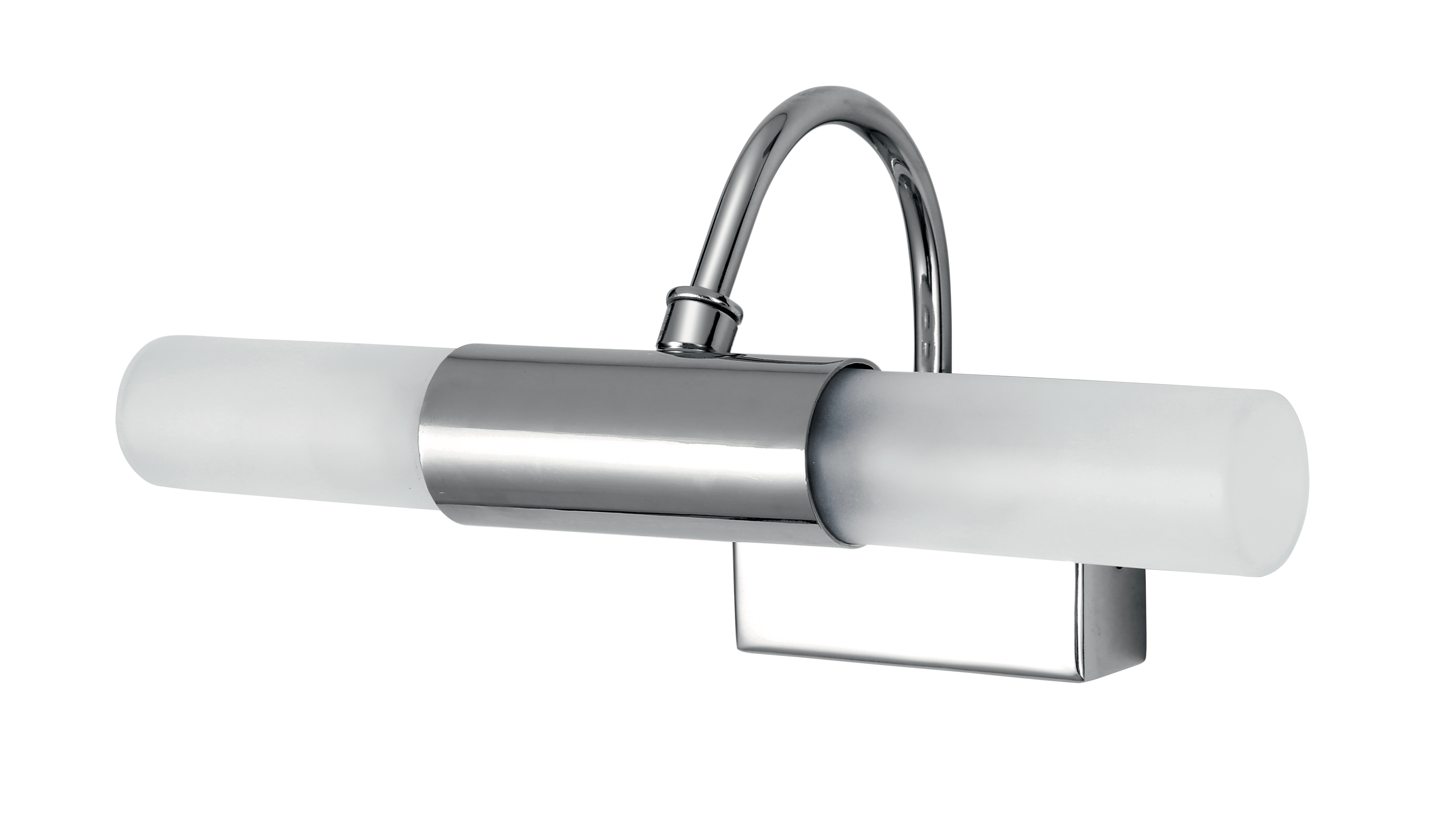 ROBY wall light in chrome metal and glass - Intec