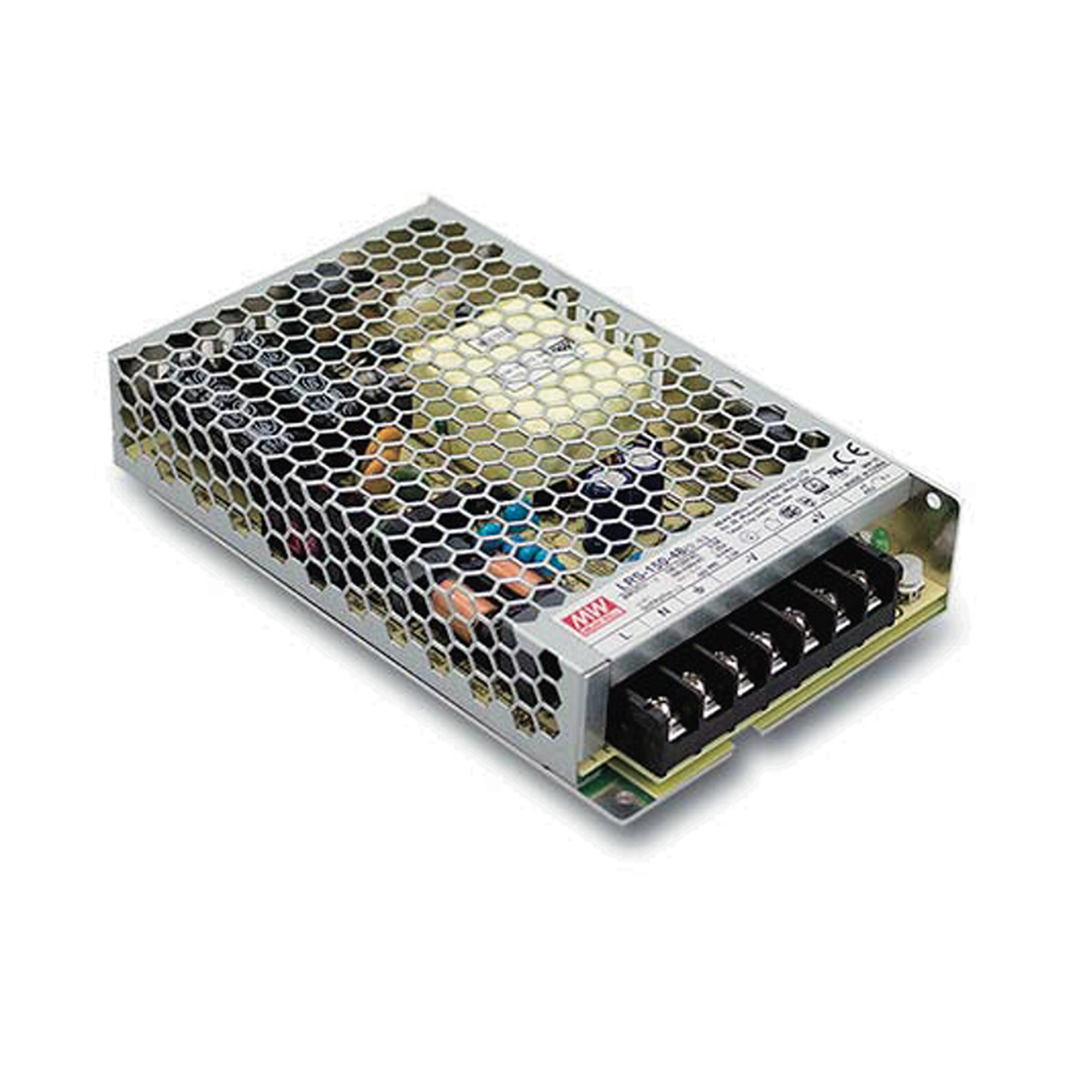 MW LRS DRIVER CONSTANT VOLTAGE OUTPUT 24V 6.5A 156W INPUT AC85-132V DC170-264V - Intec