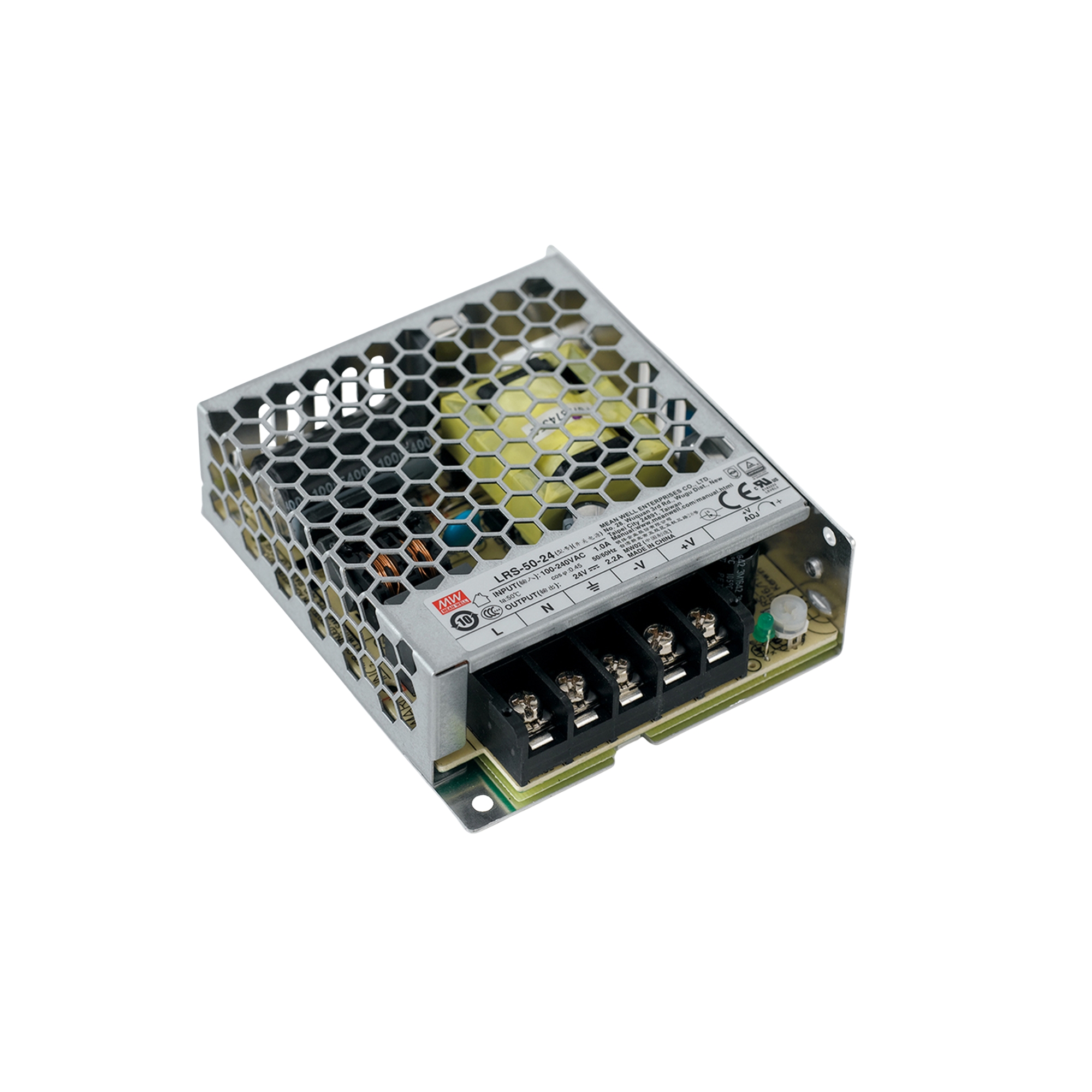MW LRS DRIVER CONSTANT VOLTAGE OUTPUT 24V 1.5A 36W INPUT AC85-264V DC120-373V - Intec