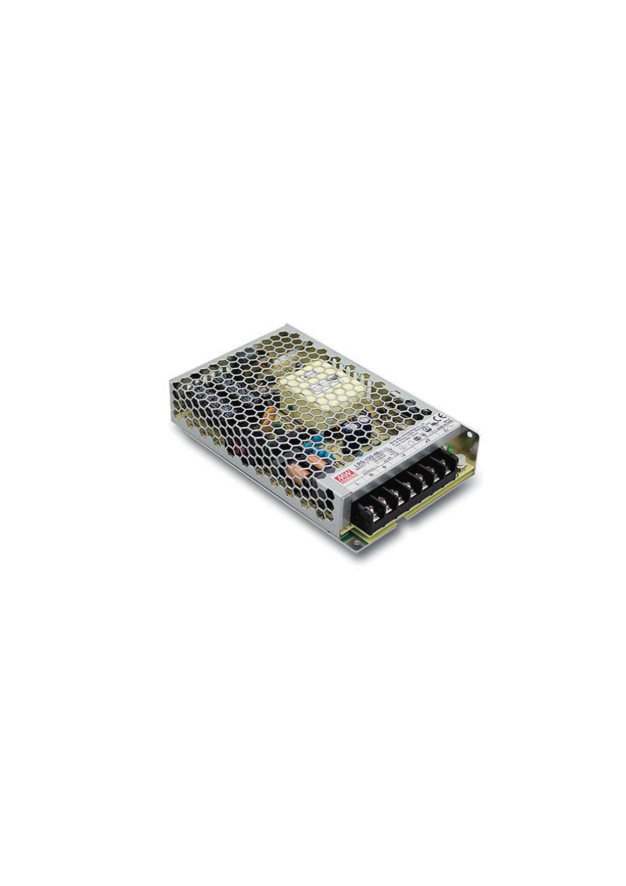 MW LRS DRIVER CONSTANT VOLTAGE OUTPUT 48V 3.3A 158.4W INPUT AC85-132V DC170-264V - Intec
