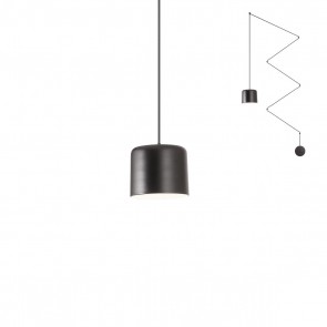 DODO Sosp. Nero Sabb E27 IP20 - 230V, 50Hz - REDO