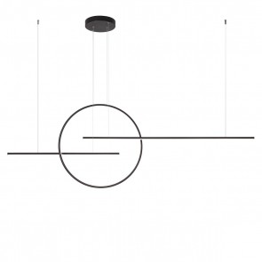 GIOTTO Sosp. Nero Sabb 4000K 56W IP20 - 220-240V, 50/60Hz - REDO
