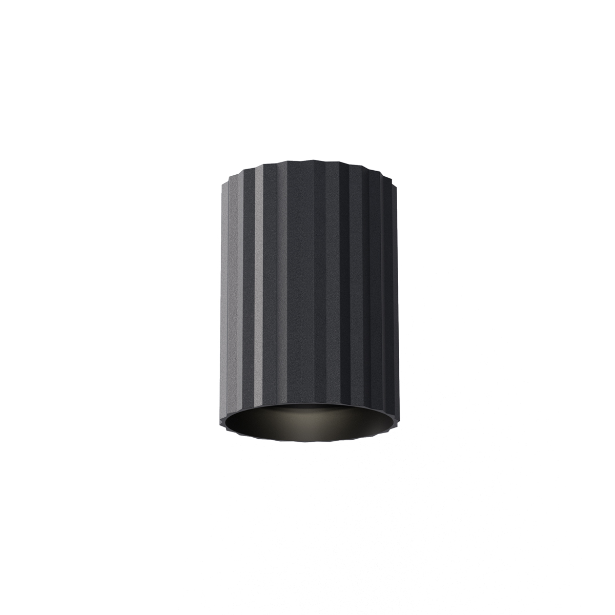 DELPHI Plaf. Nero Sabb GU10 IP20 - 230V, 50Hz - REDO