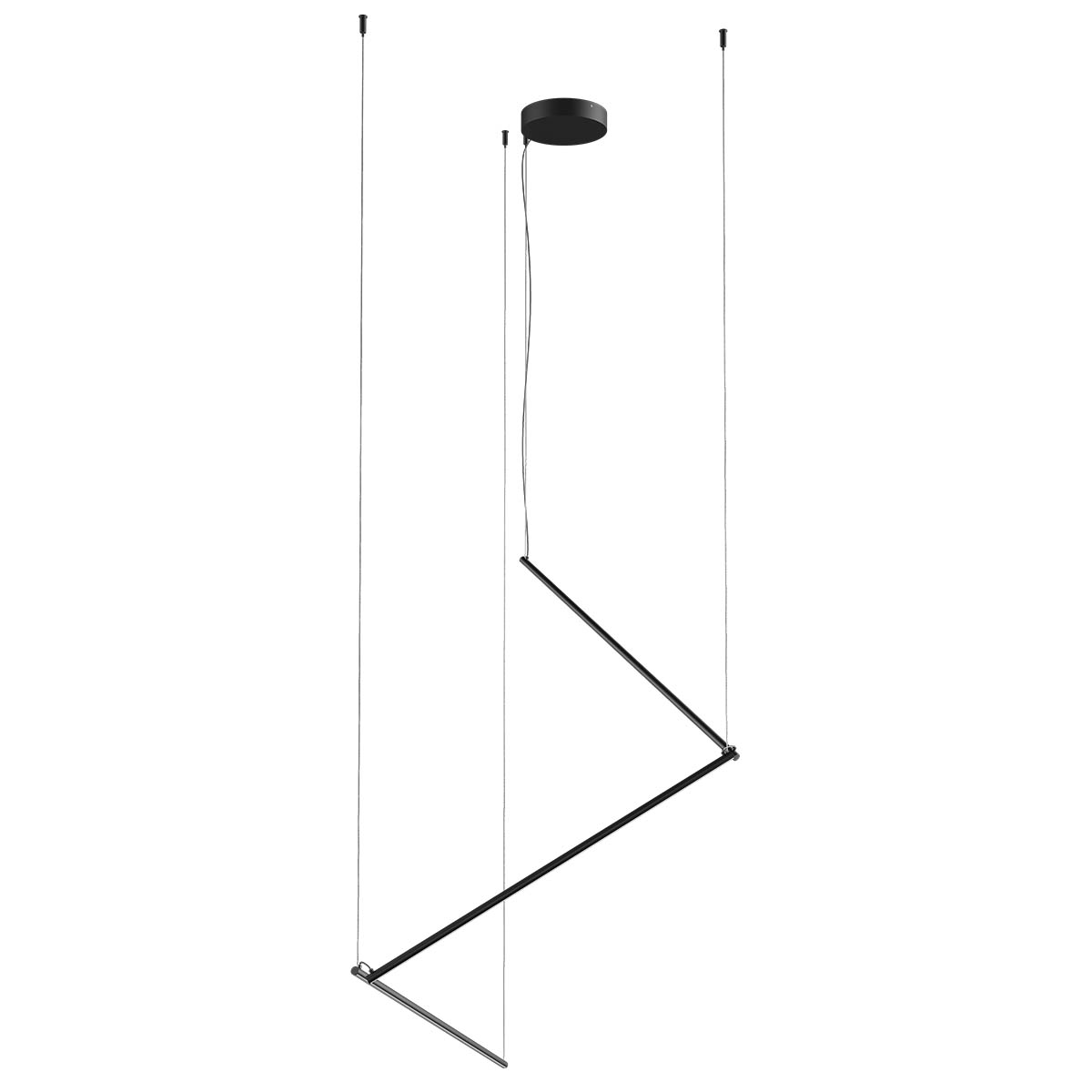 STICK Sosp. Nero Sabb 3000K 36W IP20 - 220-240V, 50/60Hz - REDO