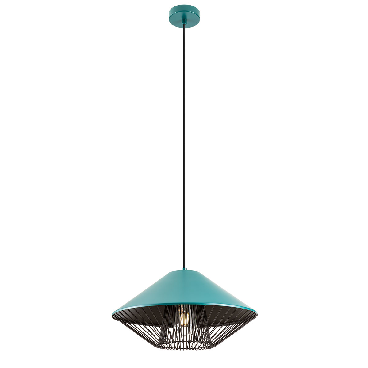 GRILL Sosp. Verde Sc. Opaco E27 IP20 - 230V, 50Hz - REDO