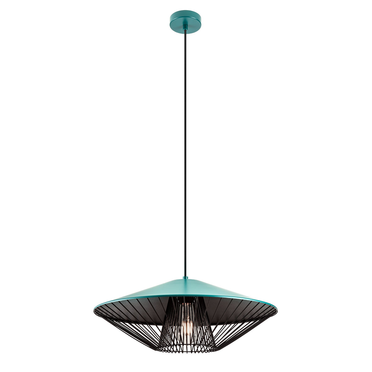 GRILL Sosp. Verde Sc. Opaco E27 IP20 - 230V, 50Hz - REDO