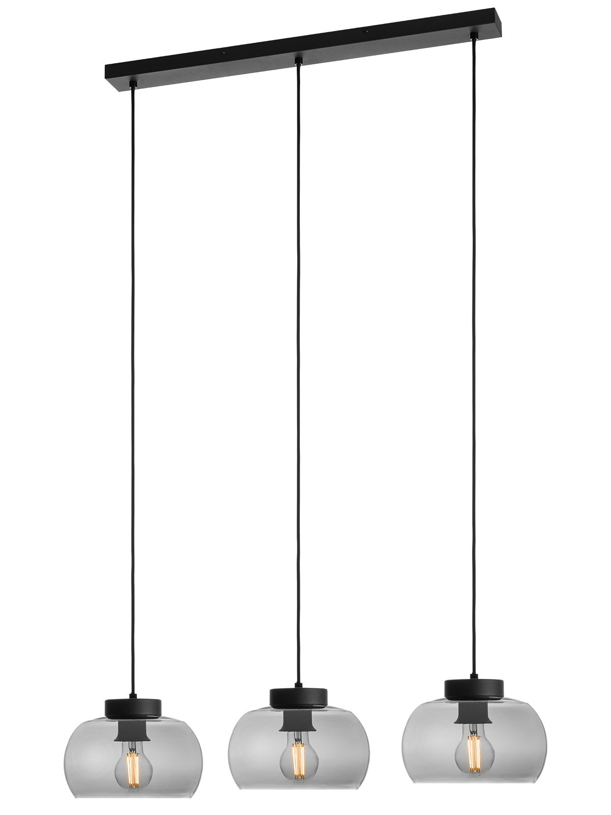 CROMA Sosp Nero/Fumè E27 IP20 - 230V, 50Hz - SMARTER