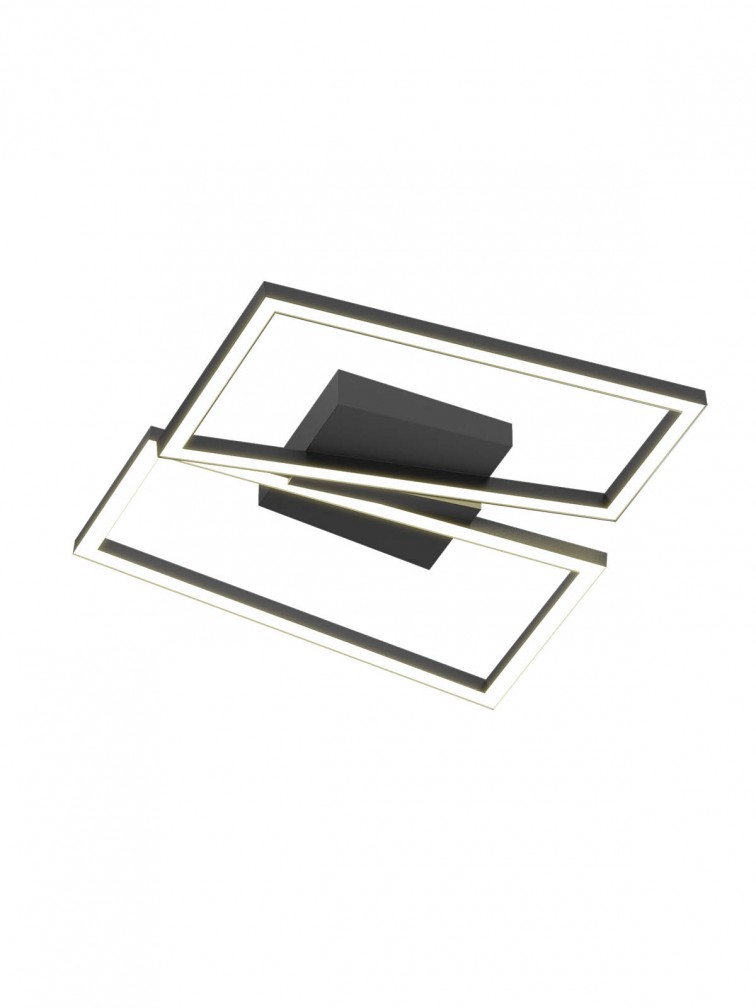 SLASH Plaf Nero CCT switch 30W IP20 - 220-240V, 50/60Hz - SMARTER