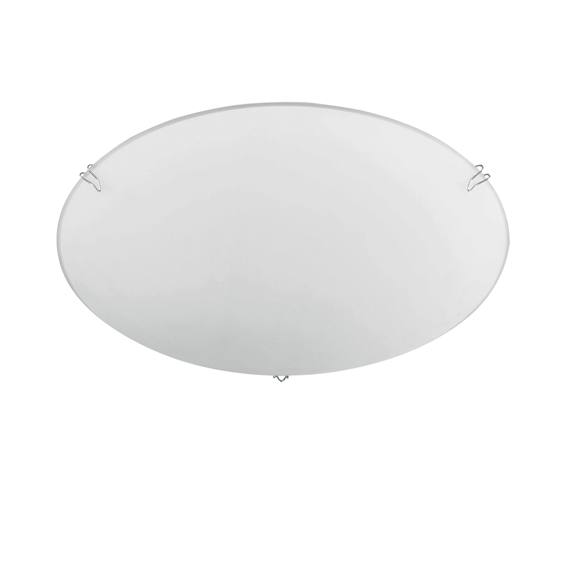 PLAFONIERA EGIZIA BIANCA 1XE27 25X25CM - Luce Ambiente e Design