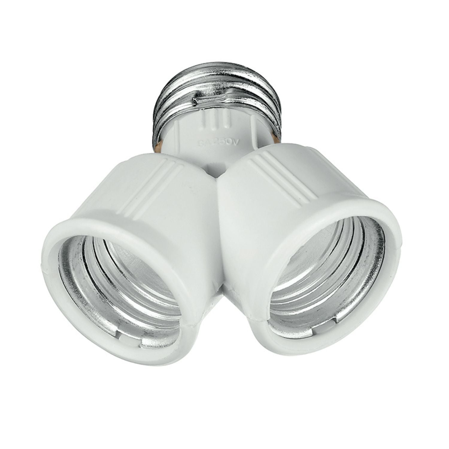 ADATTATORE PER PORTALAMPADE DA E27 A 2E27 - Intec