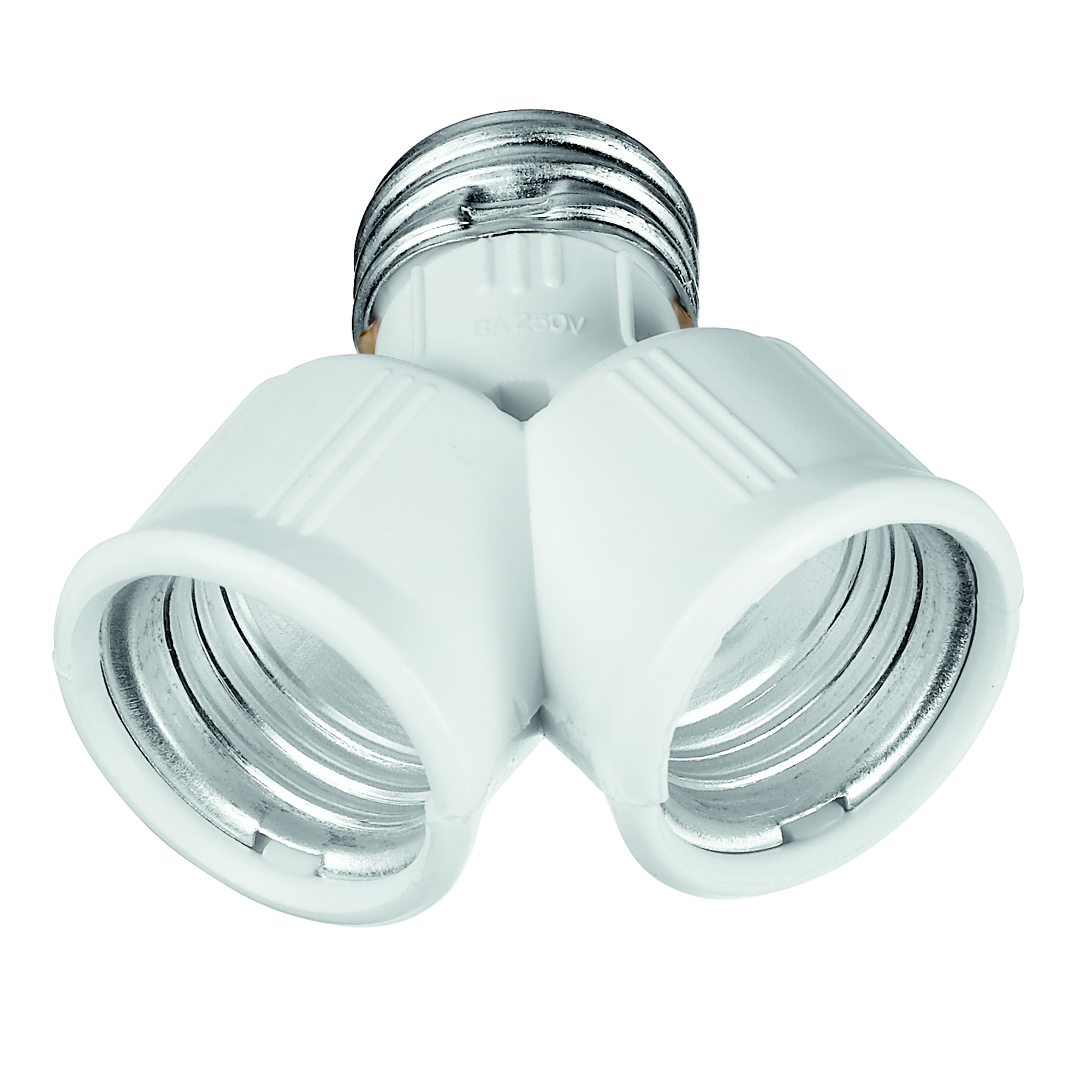 ADATTATORE PER PORTALAMPADE DA E27 A 2E27 - Intec