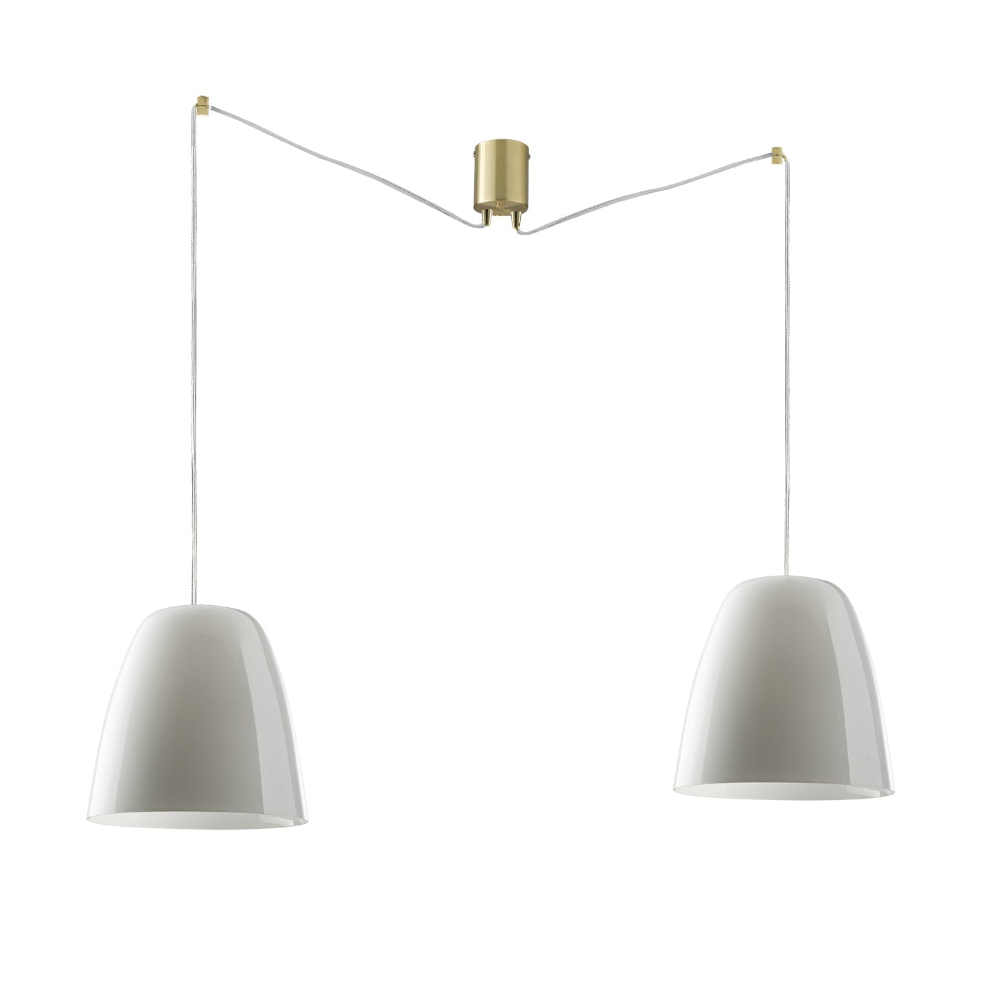 SOSPENSIONE ARES BIANCA 2X250CM - Luce Ambiente e Design