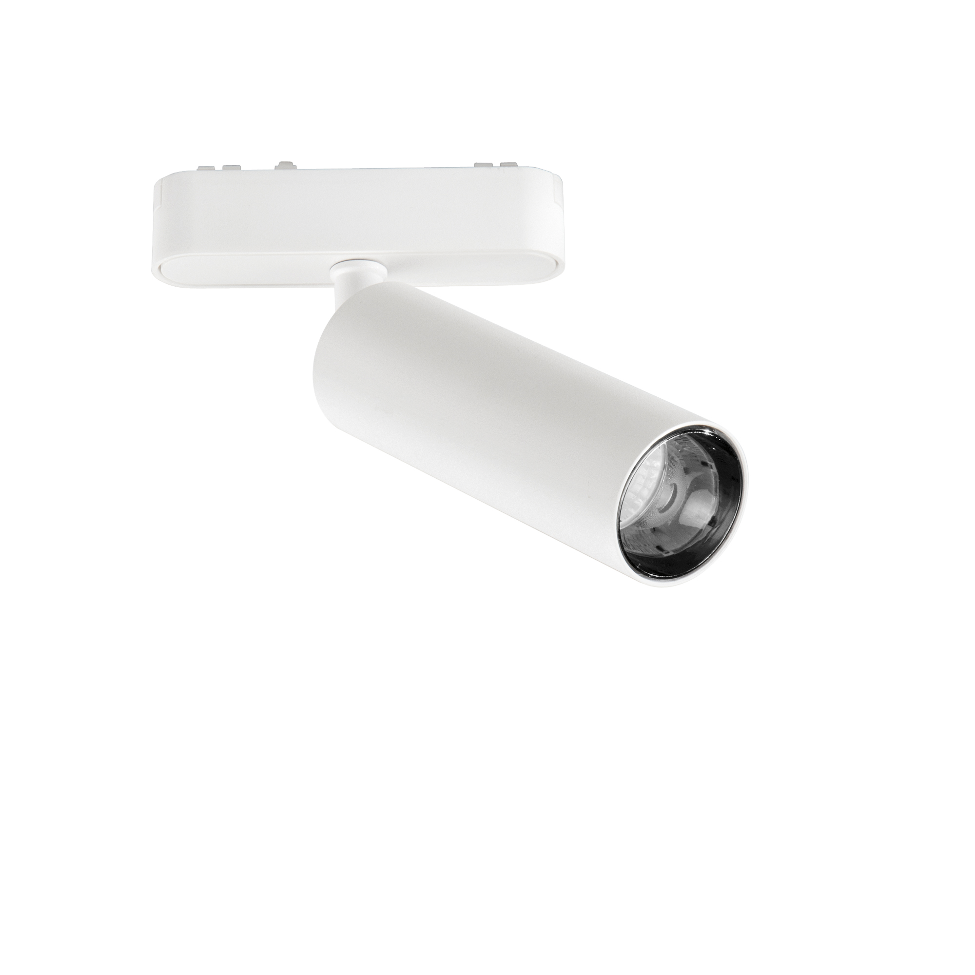 FARO BINARIO LED BERNINI 48V BIANCO IN ALLUMINIO E TERMOPLASTICA 15W 1750LM CCT 17,02X4,45X4,45CM - Intec
