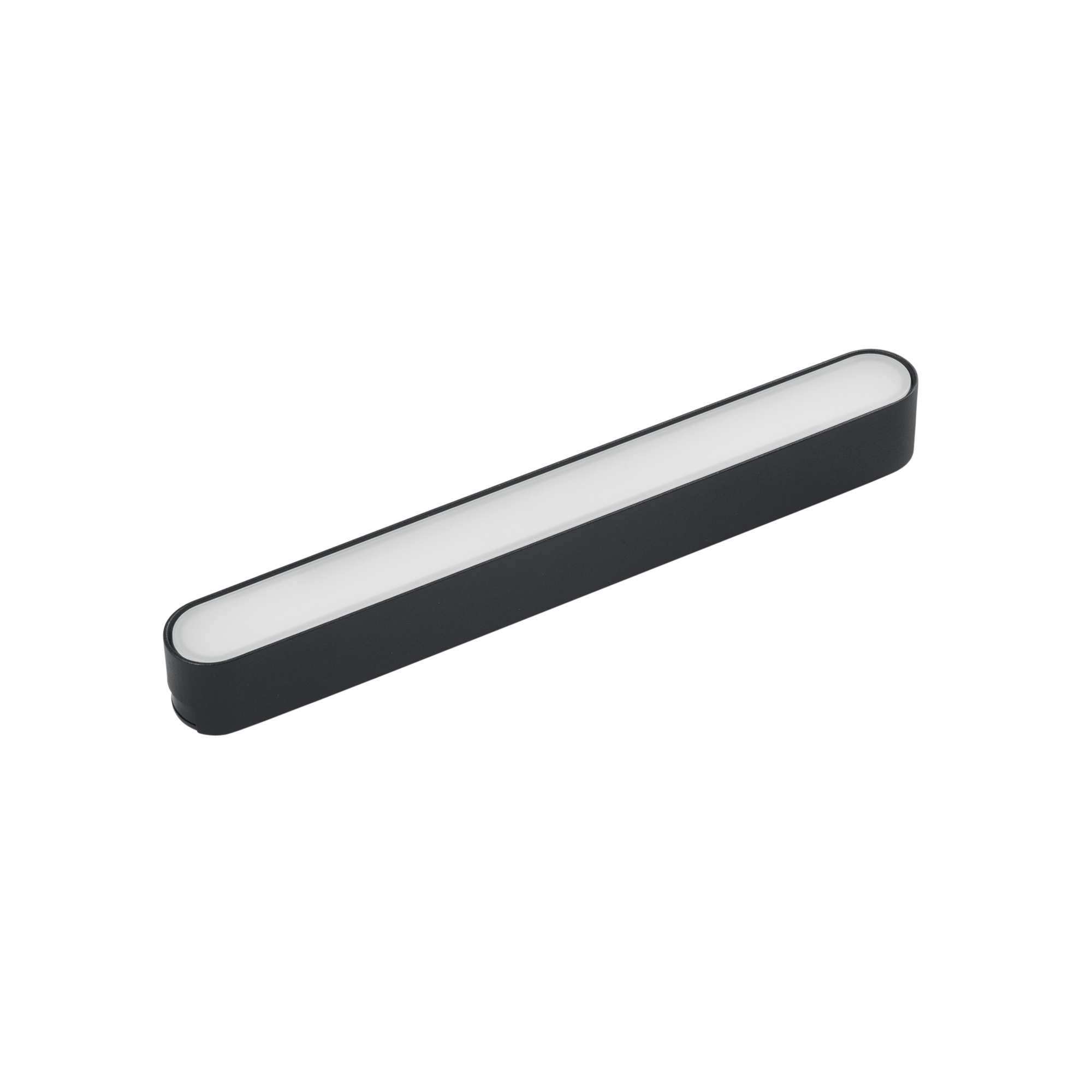 LAMPADA LED LINEARE BINARIO BERNINI 48V NERO IN ALLUMINIO E PLASTICA 12W 1500LM CCT 2,9X22,23X2,5 - Intec
