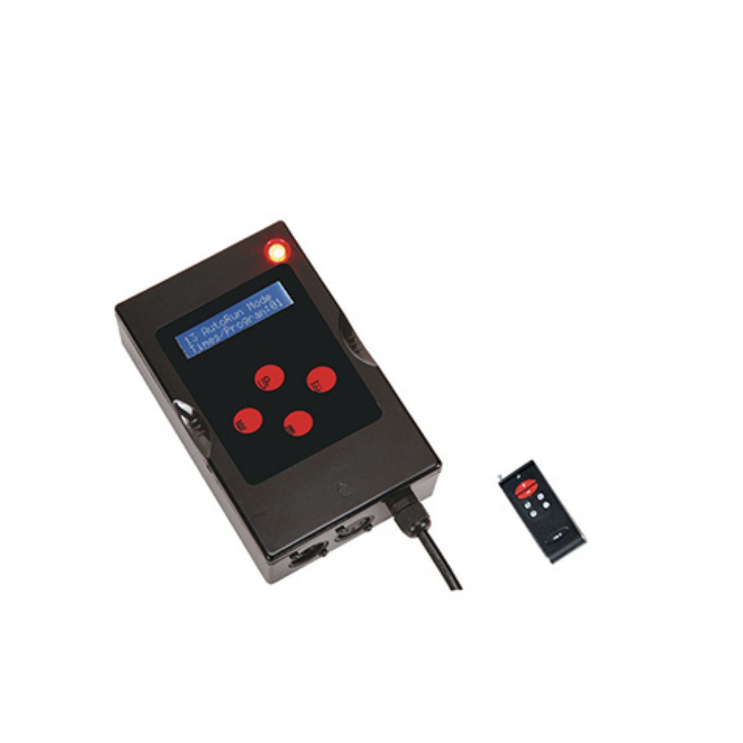 CONTROLLER LED MASTER 3 CANALI PER PROIETTORI MOD. EASY 230V OUT DMX/XLR-3 2 CANALI 16,5X10,5X4,8CM - Intec
