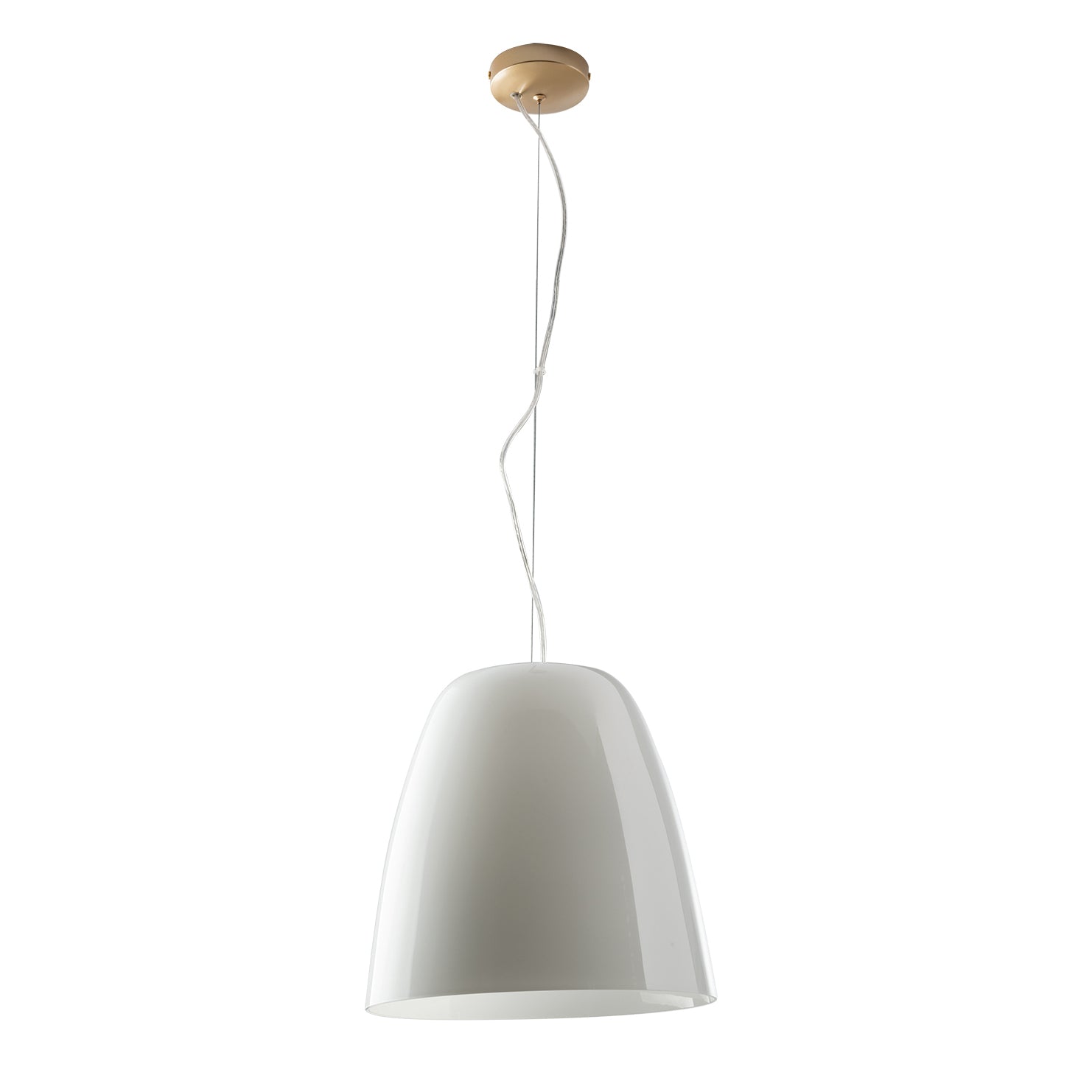 SOSPENSIONE ARES BIANCA 1XE27 35X117CM - Luce Ambiente e Design
