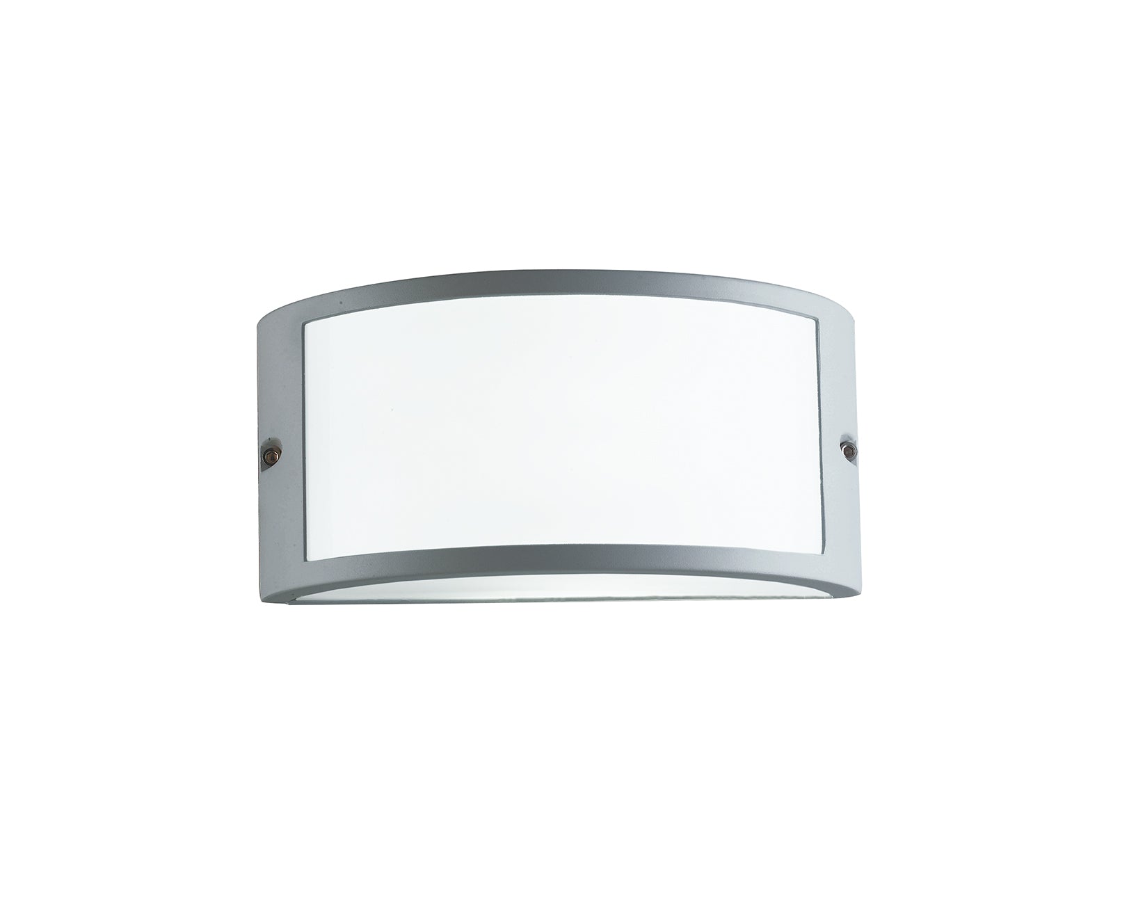 APPLIQUE AUSTIN SILVER 1XE27 IP54 25X13X12CM - Intec