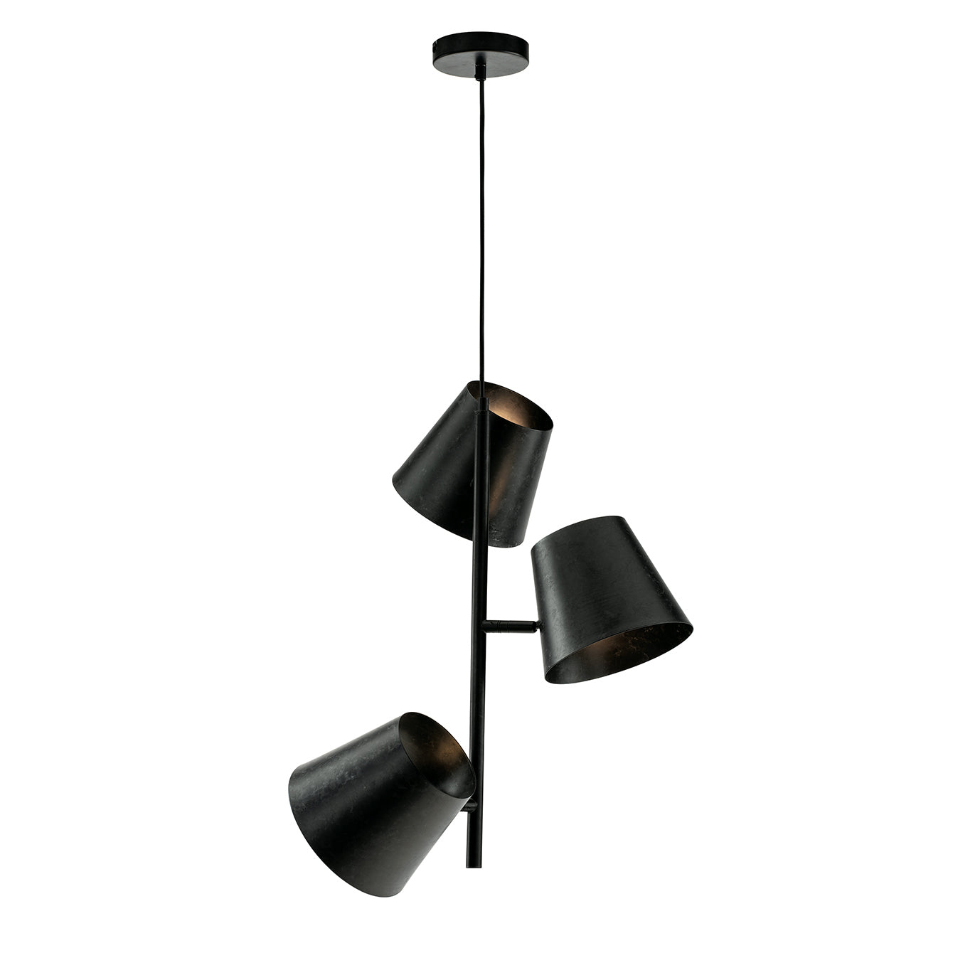 SOSPENSIONE COLT GRIGIA 3XE27 51X212CM - Luce Ambiente e Design