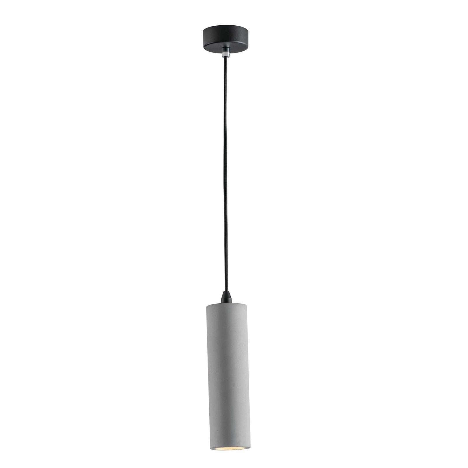 SOSPENSIONE KRUK TONDA GRIGIA 1XGU10 7X130CM - Luce Ambiente e Design