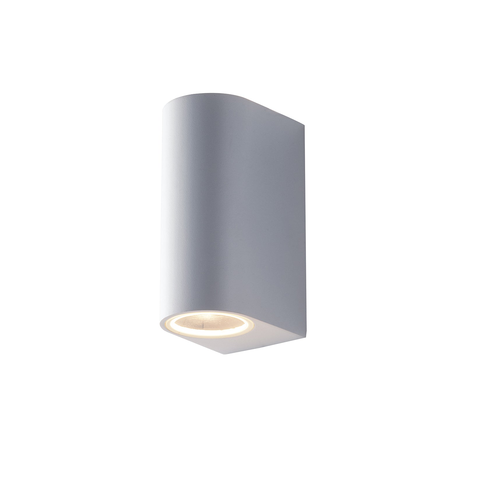 APPLIQUE ONE BIANCO 2XGU10 IP54 13X9,3X6,7CM - Intec