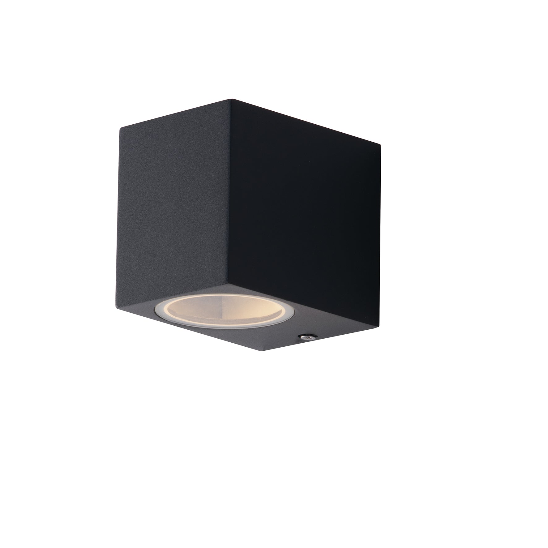 APPLIQUE QUBO ANTRACITE 1XGU10 IP54 9,3X8X6,7CM - Intec