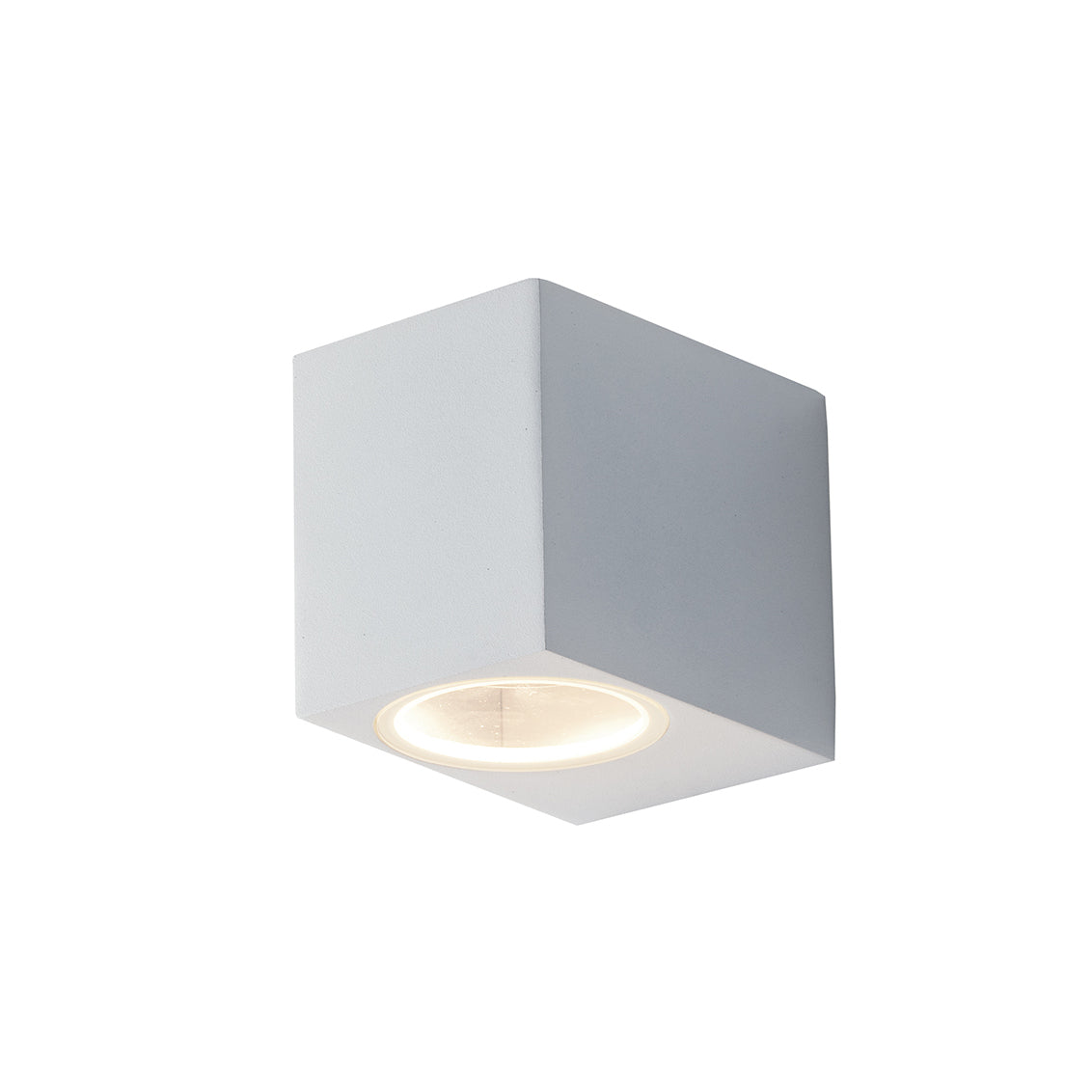 APPLIQUE QUBO BIANCO 1XGU10 IP54 9,3X8X6,7CM - Intec