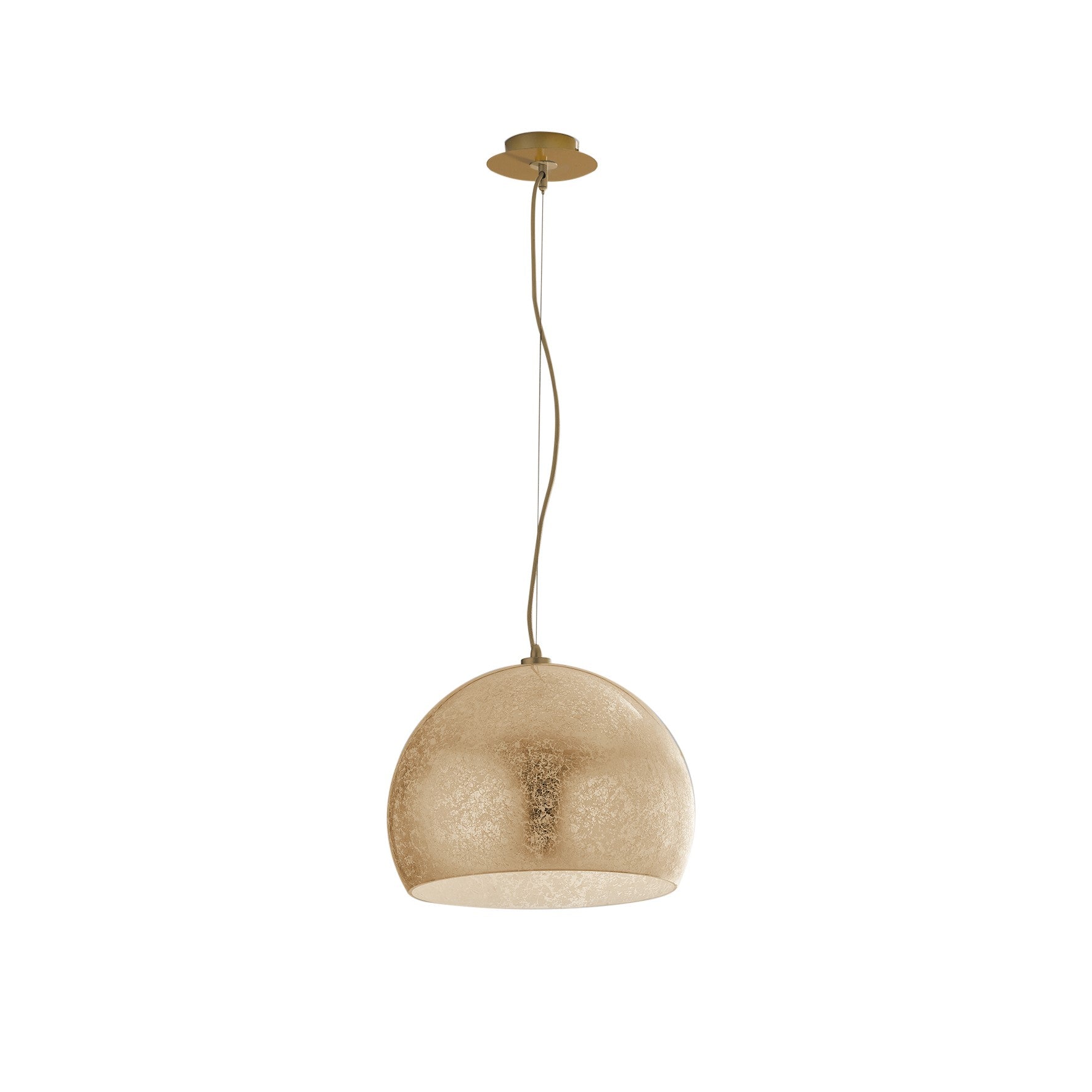 SOSPENSIONE VANITY ORO 3XE27 40X40X120CM - Luce Ambiente e Design