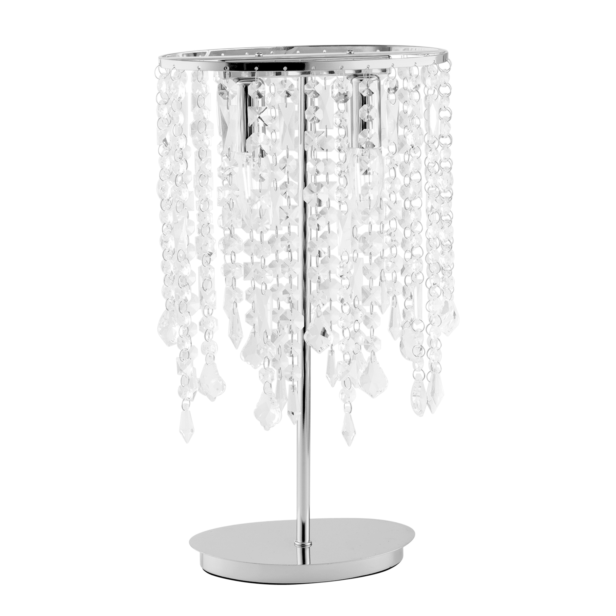 LUMETTO BREEZE CROMO 2XE14 25,5X25,5X44,5CM - Luce Ambiente e Design