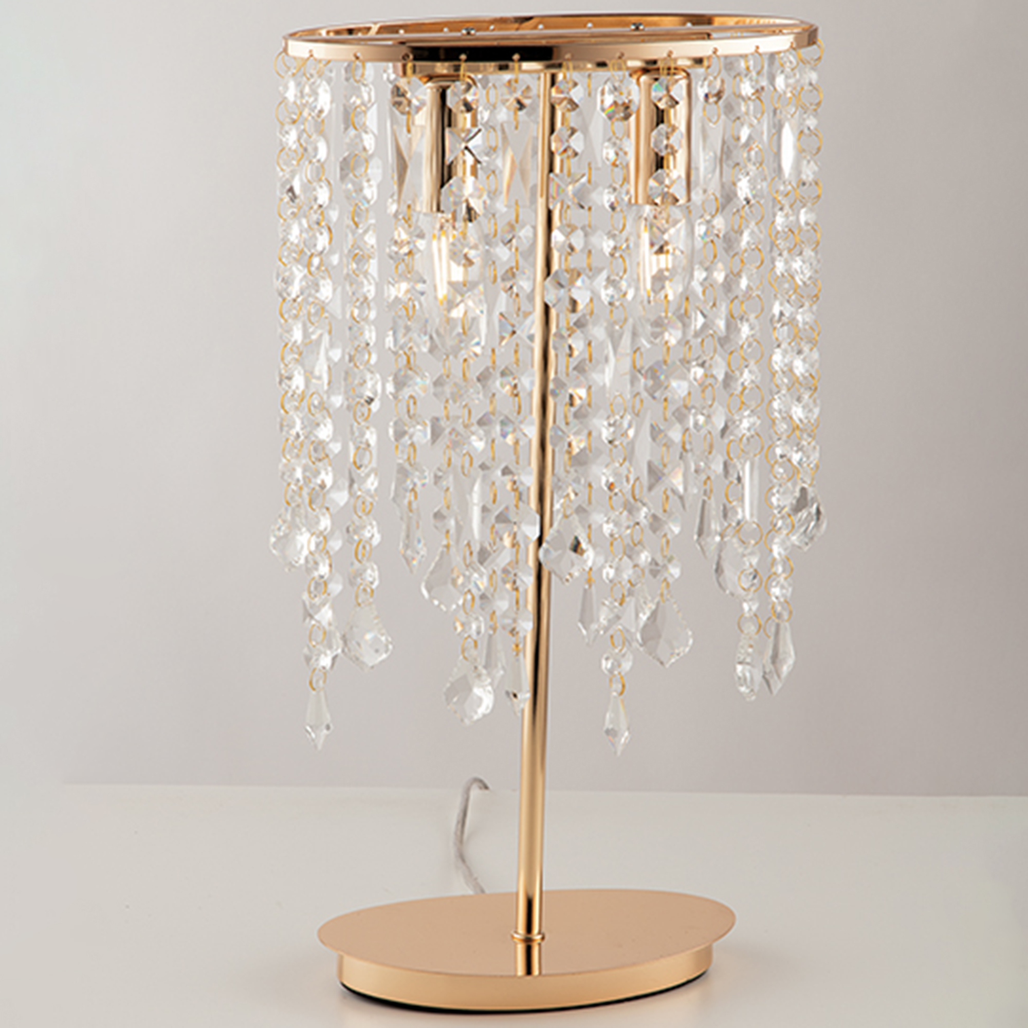 LUMETTO BREEZE ORO 2XE14 25,5X25,5X44,5CM - Luce Ambiente e Design