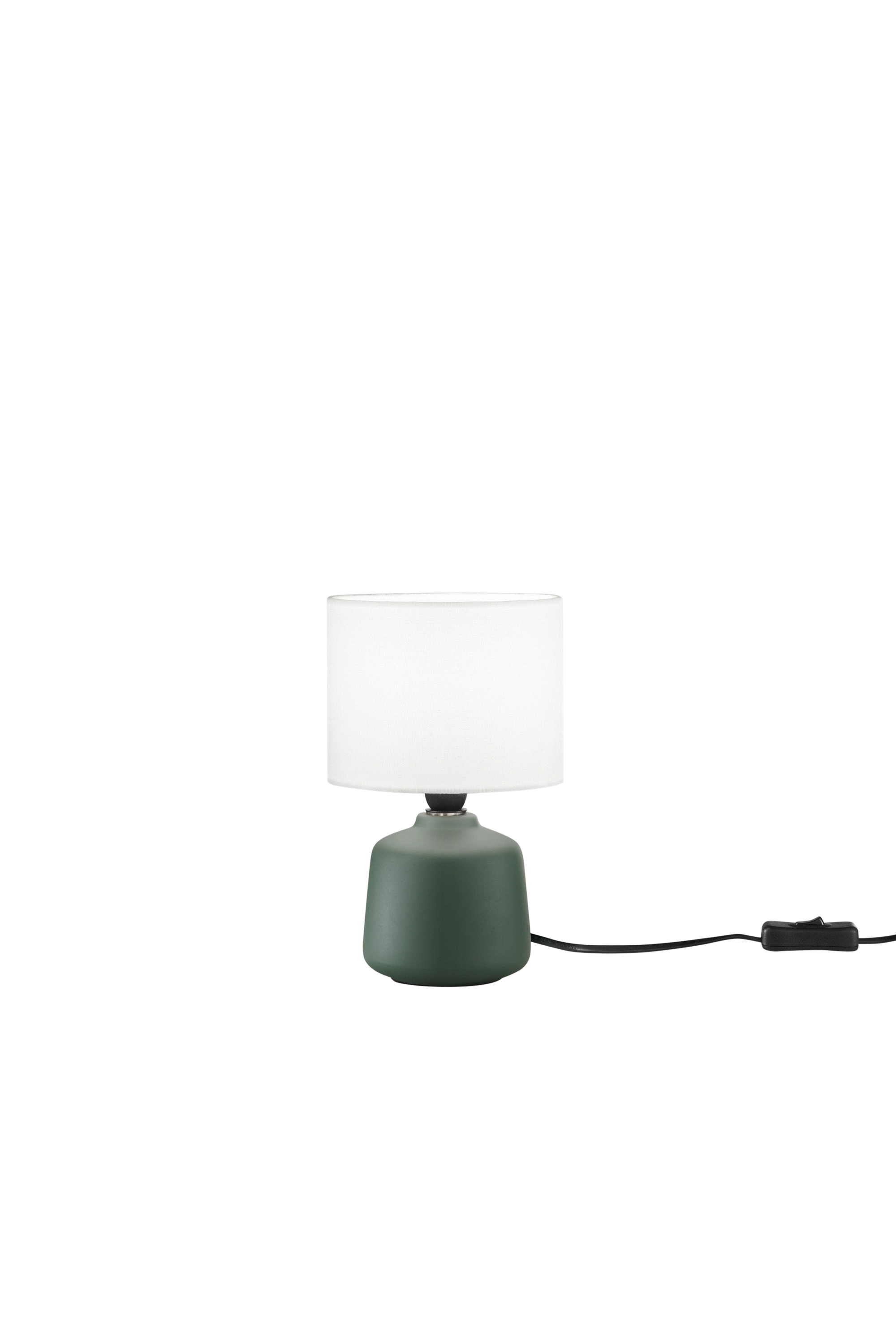 LUME BURANO IN CERAMICA VERDE 1XE14 MISURA TOTALE D14XH22CM - Luce Ambiente e Design