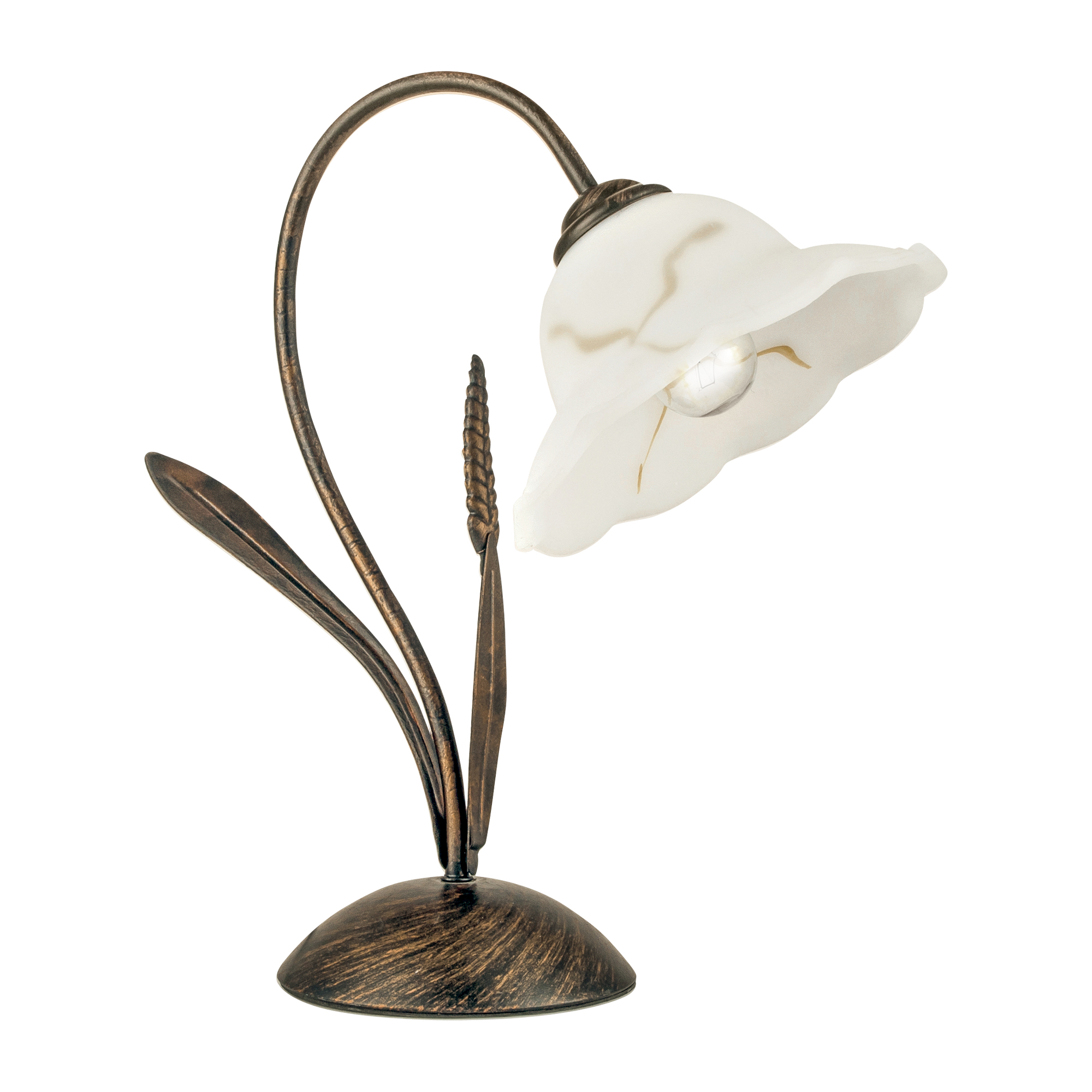 LUME BYRON RUGGINE 1XE27 38X43CM - Luce Ambiente e Design