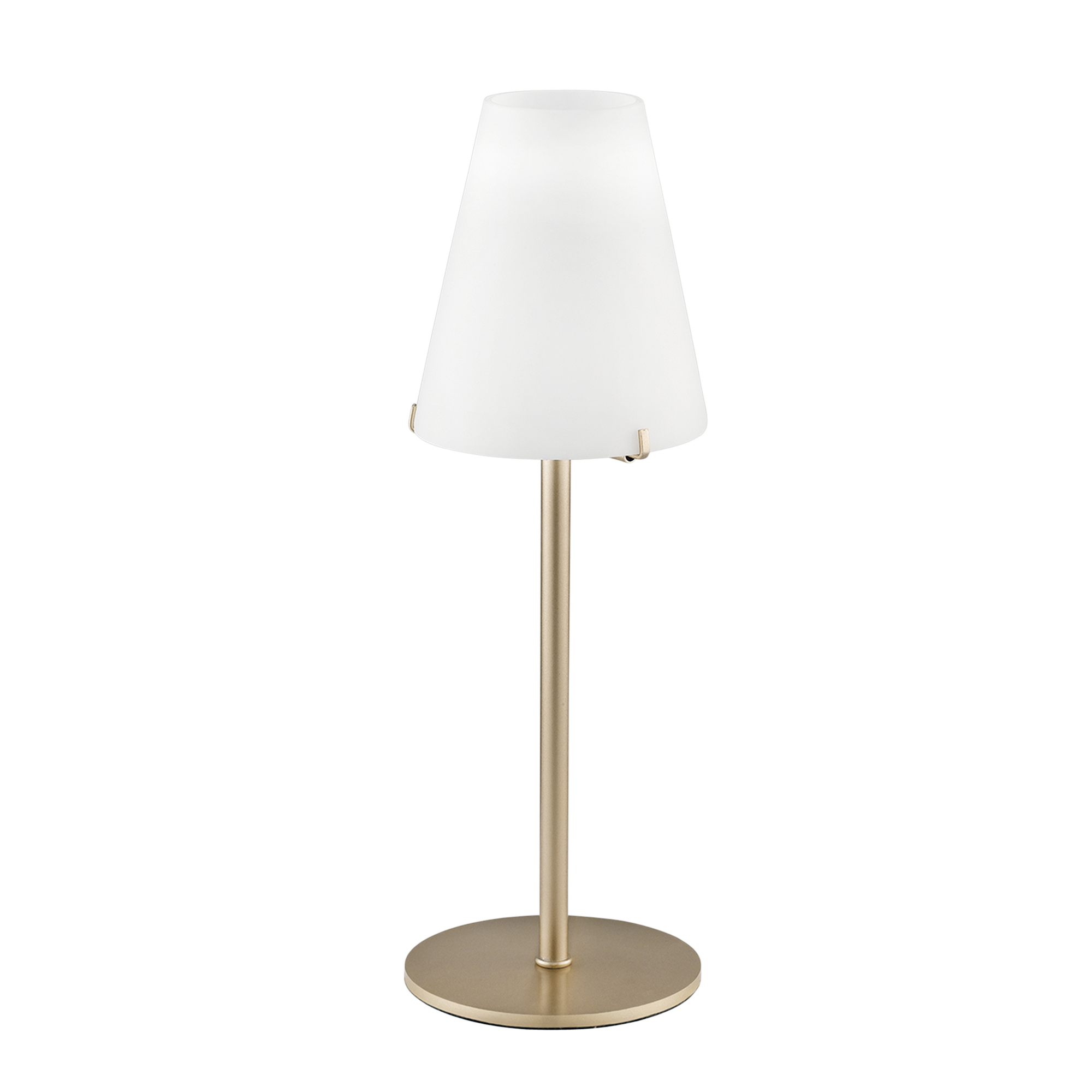 LUME CANTO ORO/BIANCO 1XG9 12X12X35CM - Luce Ambiente e Design