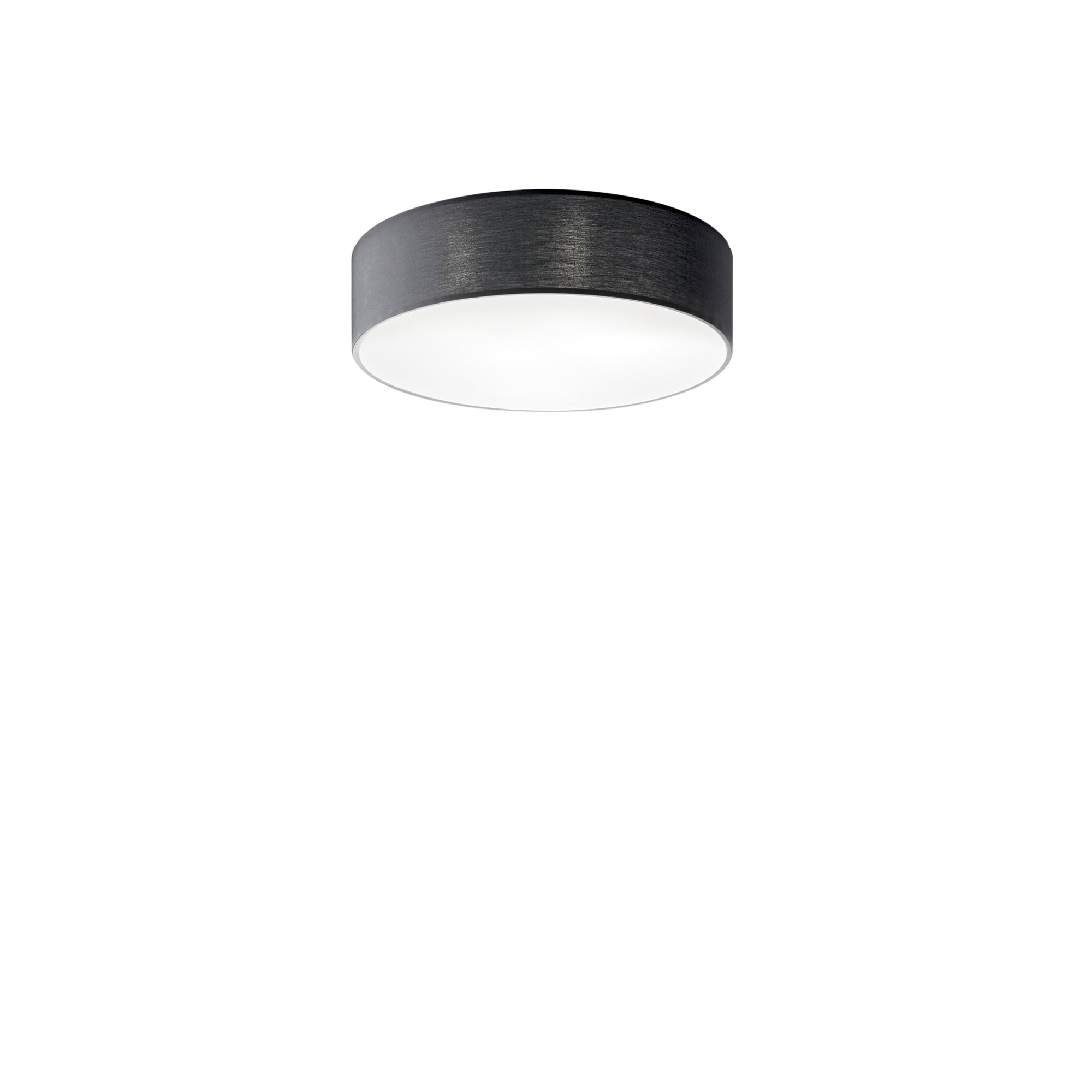 PLAFONIERA CAPITAL NERA 4XE27 57X57X15CM - Luce Ambiente e Design