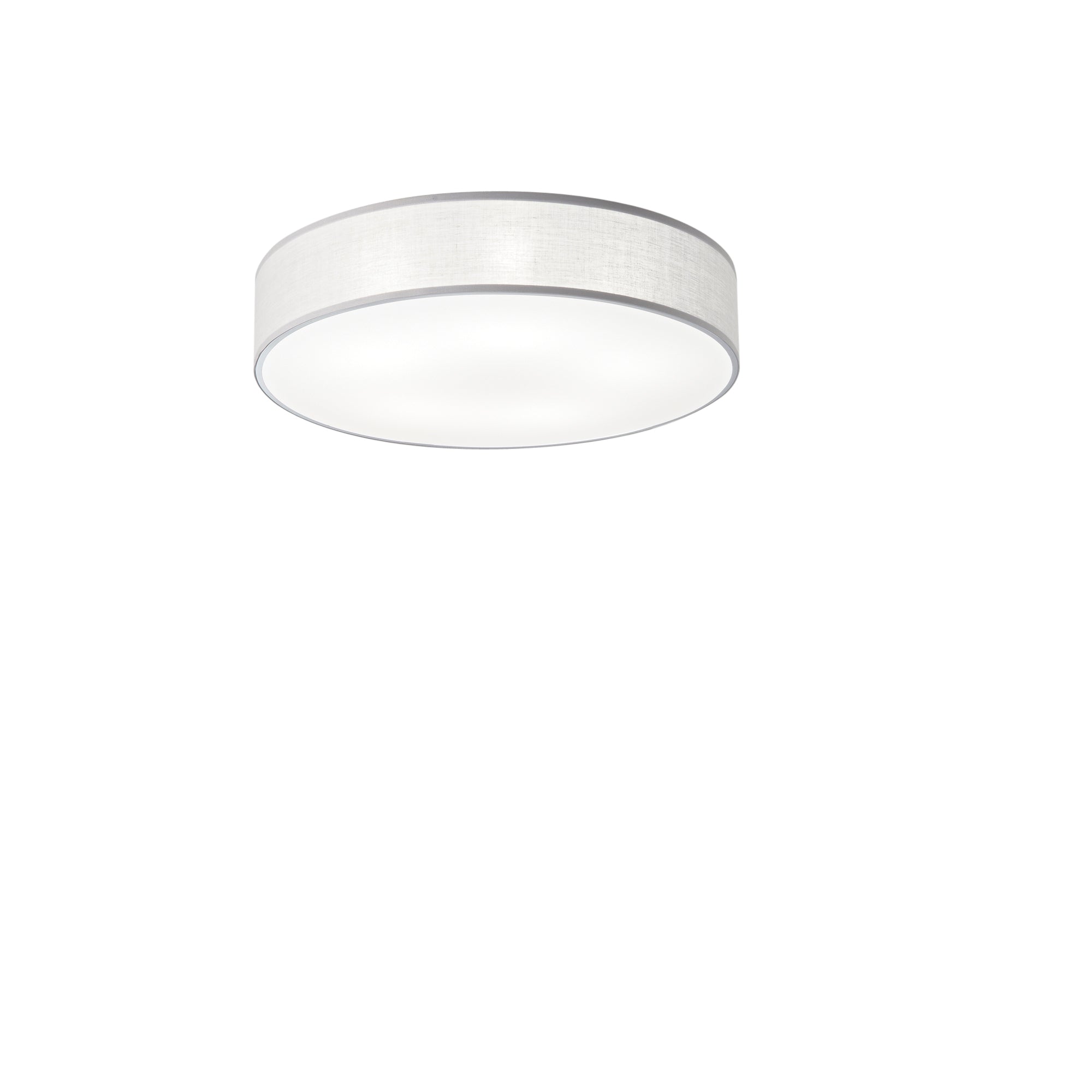 PLAFONIERA CAPITAL GRIGIA 7XE27 76X76X15CM - Luce Ambiente e Design