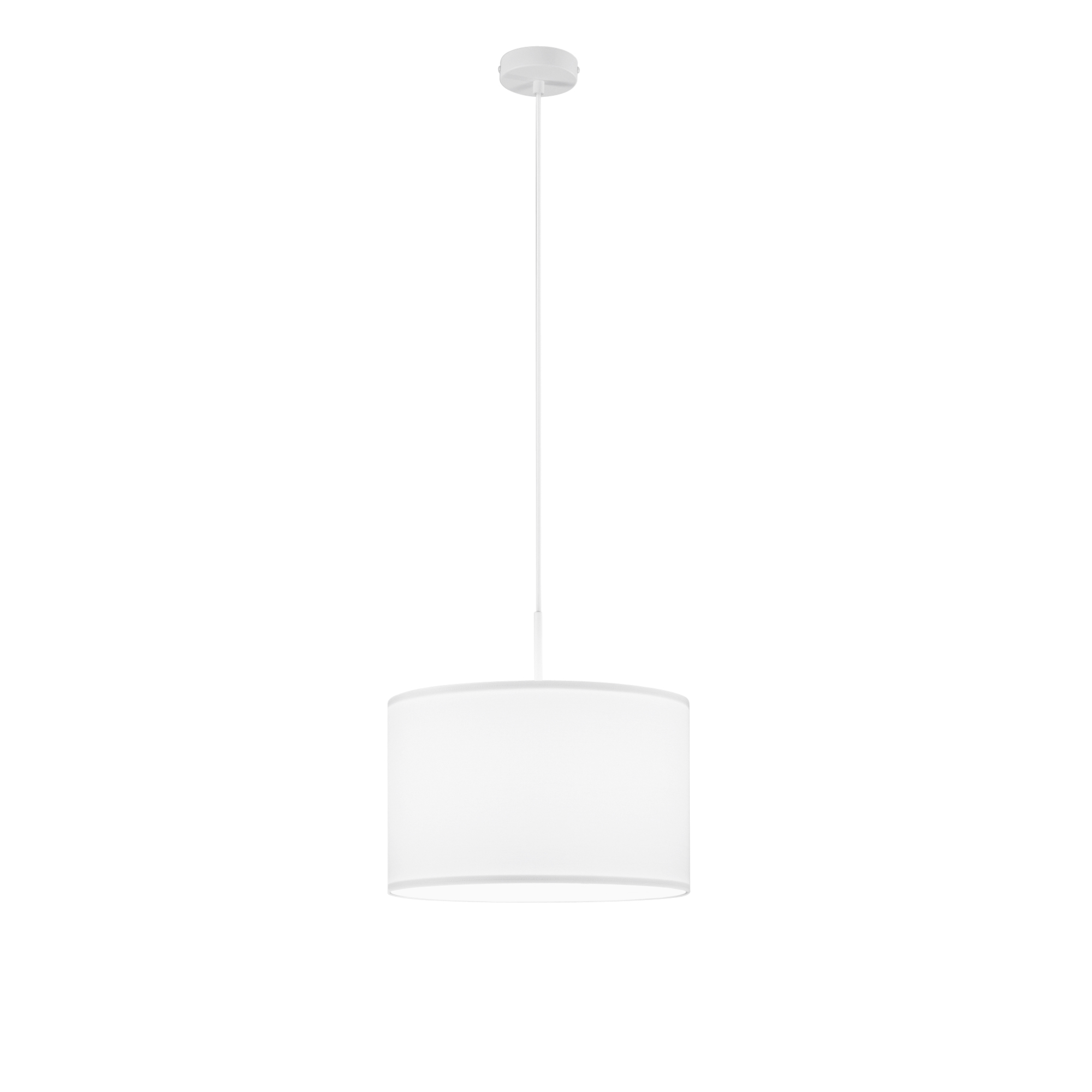 SOSPENSIONE CAPITAL BIANCA 1XE27 38X38X150CM - Luce Ambiente e Design