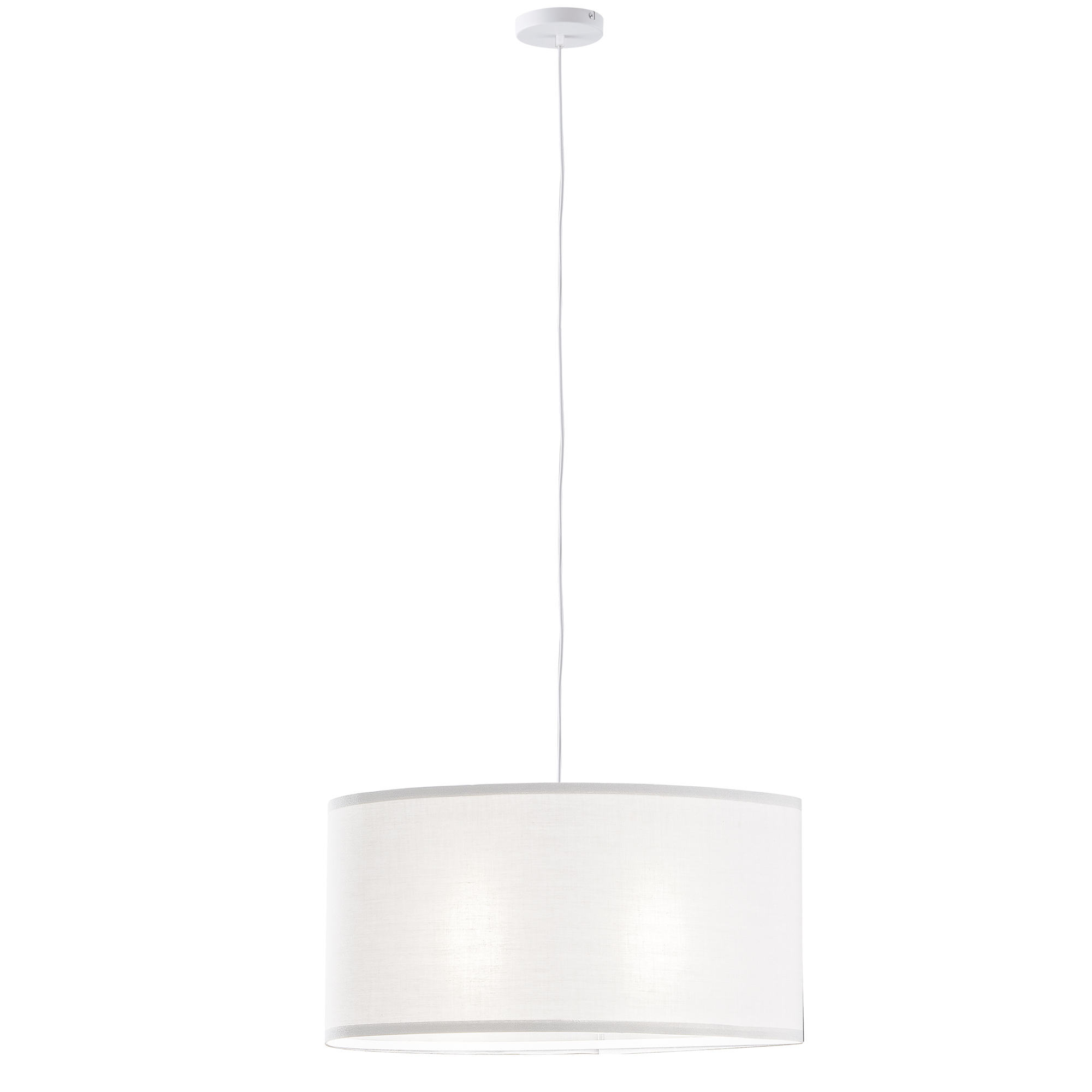 SOSPENSIONE CAPITAL BIANCA 1XE27 53X53X150CM - Luce Ambiente e Design